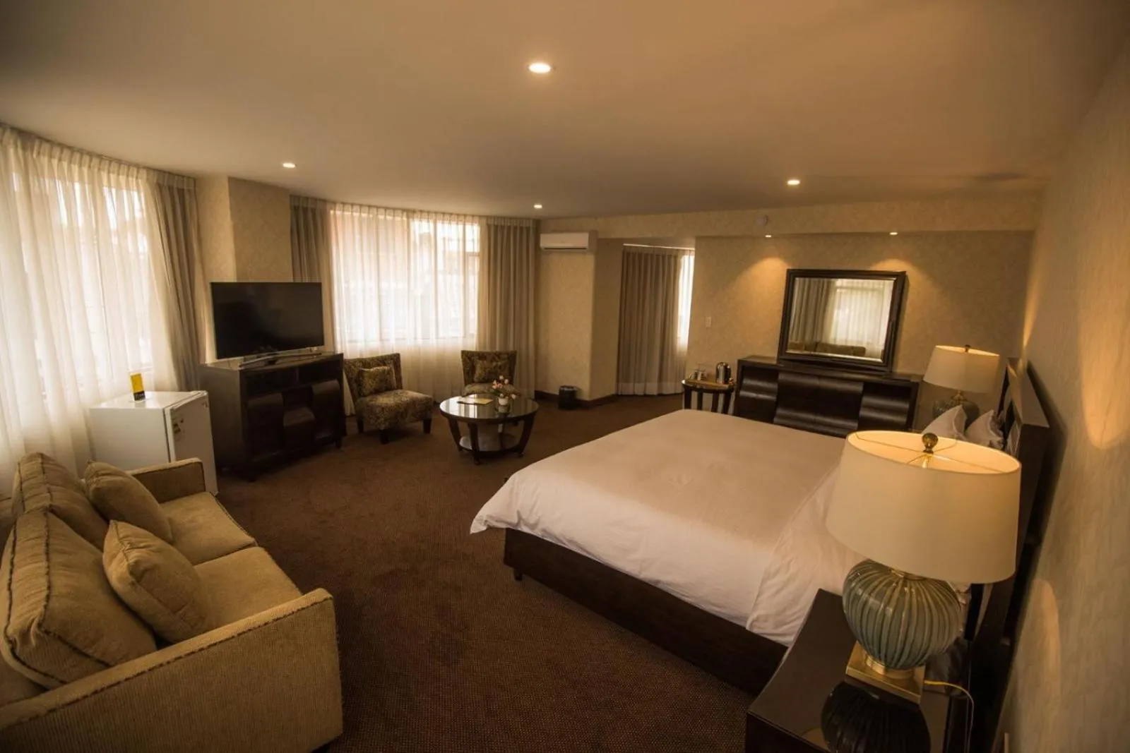 Bed in ROLES Hotel