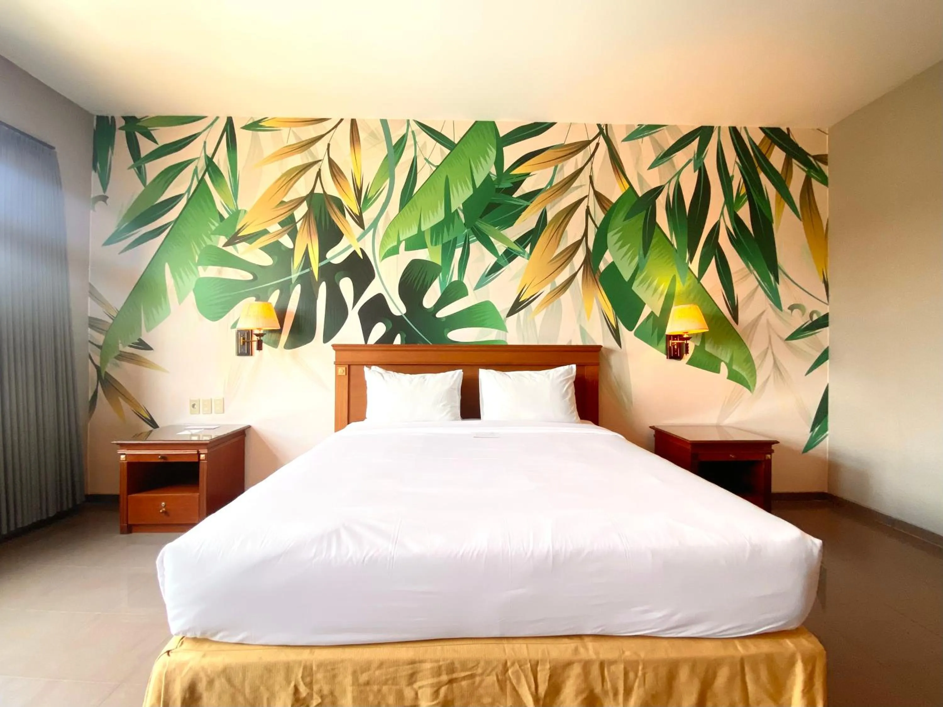 Bed in Hotel Golden Season