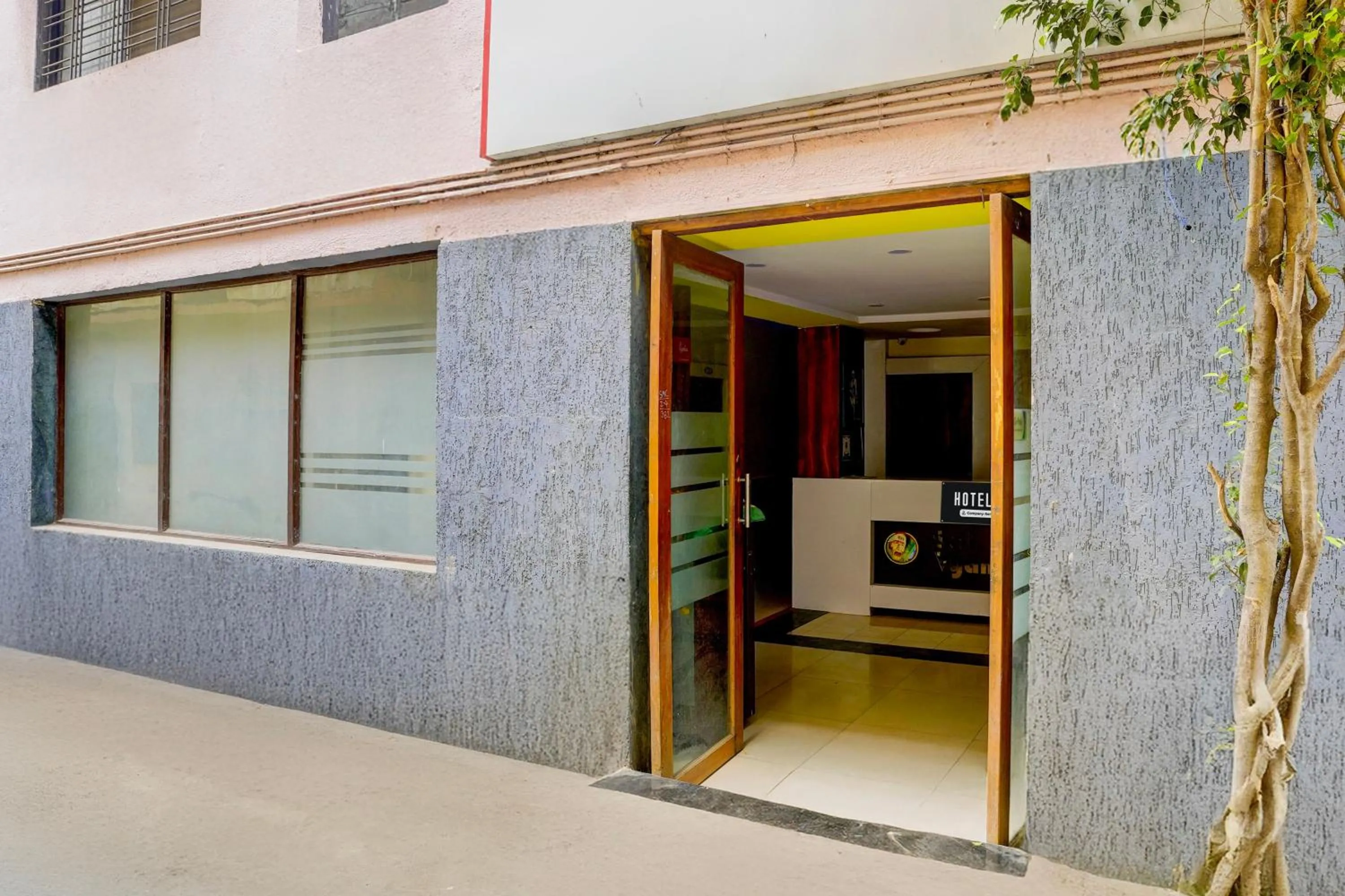 Facade/entrance in Super Hotel O Sainagar Shirdi Railway Junction Formerly Sai Vyankatesh Residency