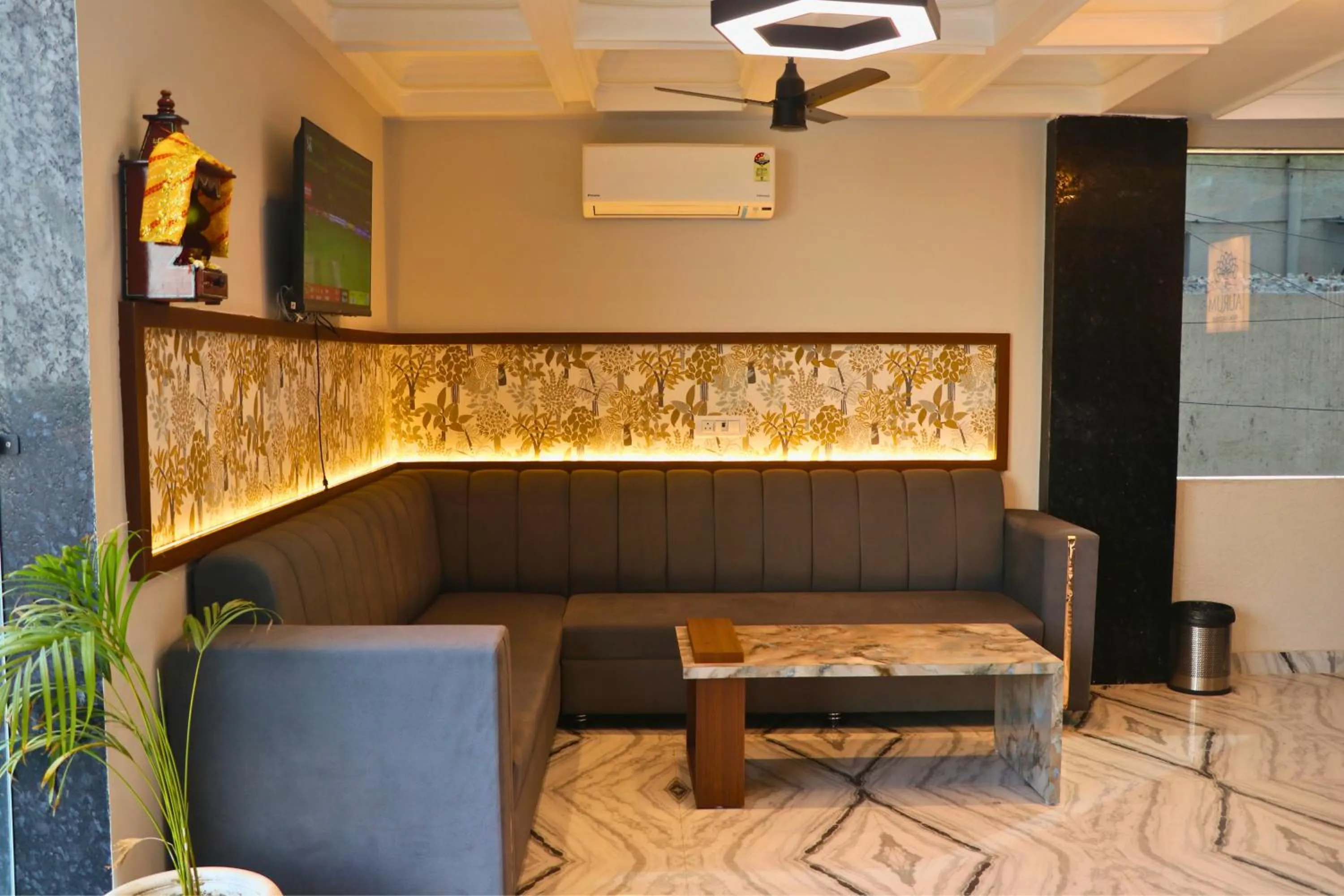 Lobby or reception in The Aurum Park Haridwar