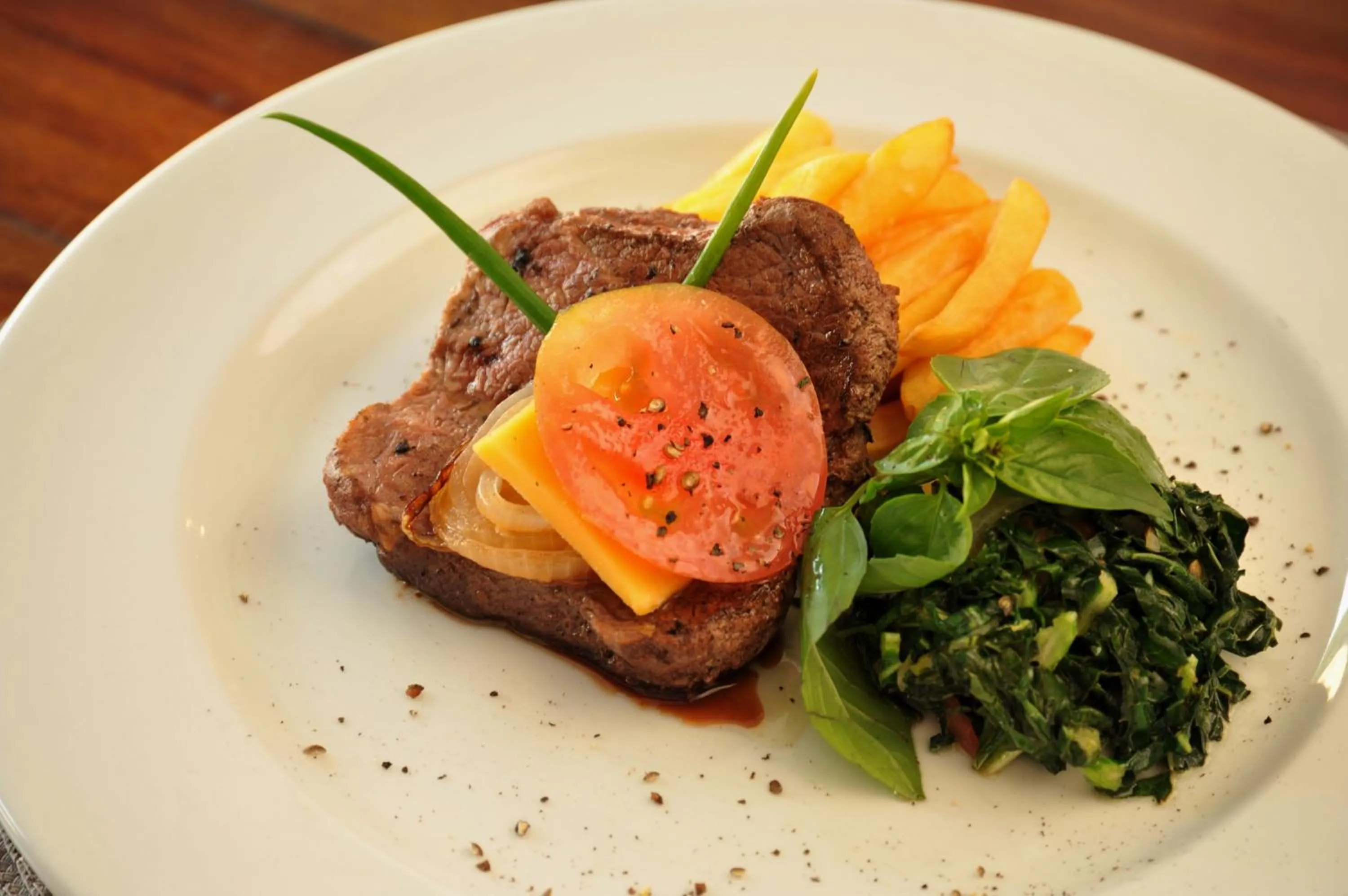 Food close-up in Cresta Sprayview Victoria Falls