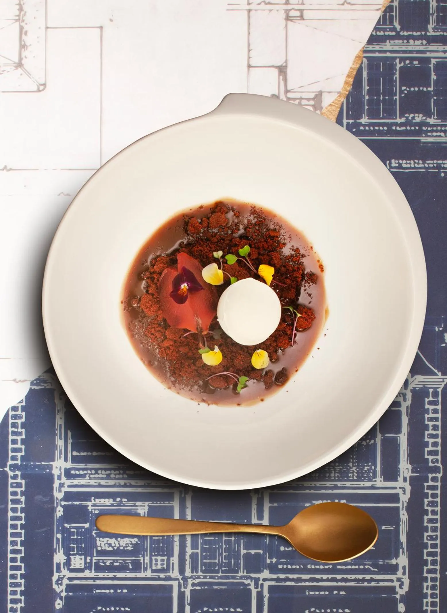 Restaurant/places to eat in Hotel Royer Urbana Champaign, Tapestry Collection by Hilton