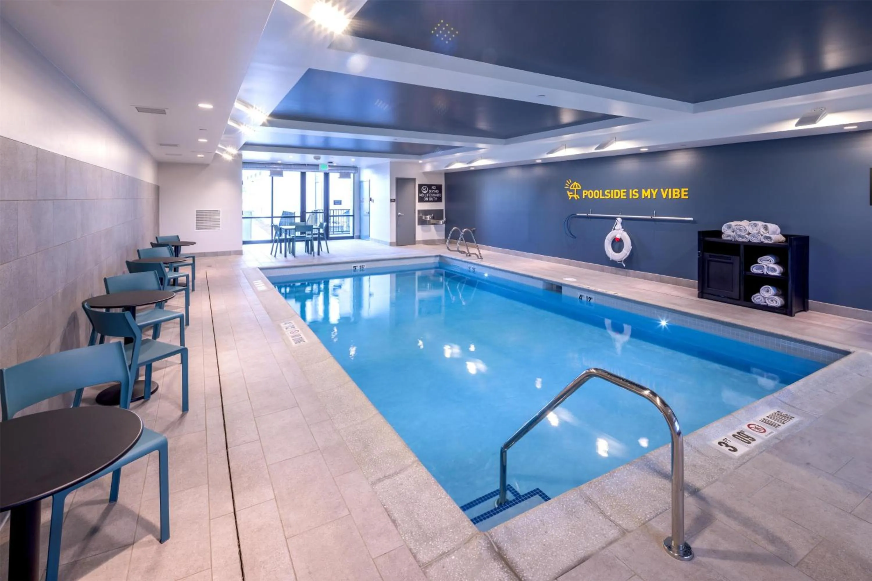 Pool view in Home2 Suites By Hilton Kalispell, Mt