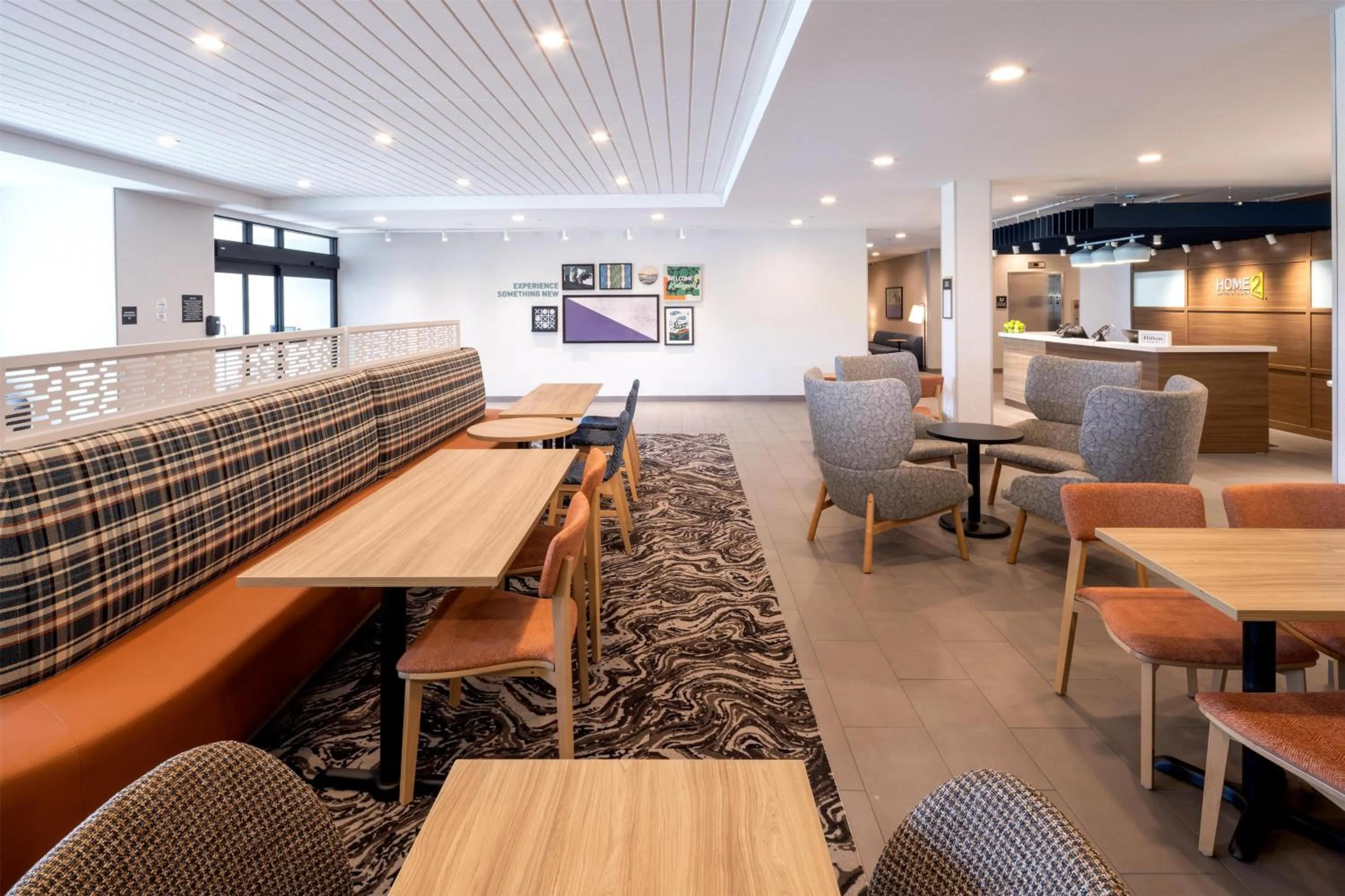Lobby or reception in Home2 Suites By Hilton Kalispell, Mt