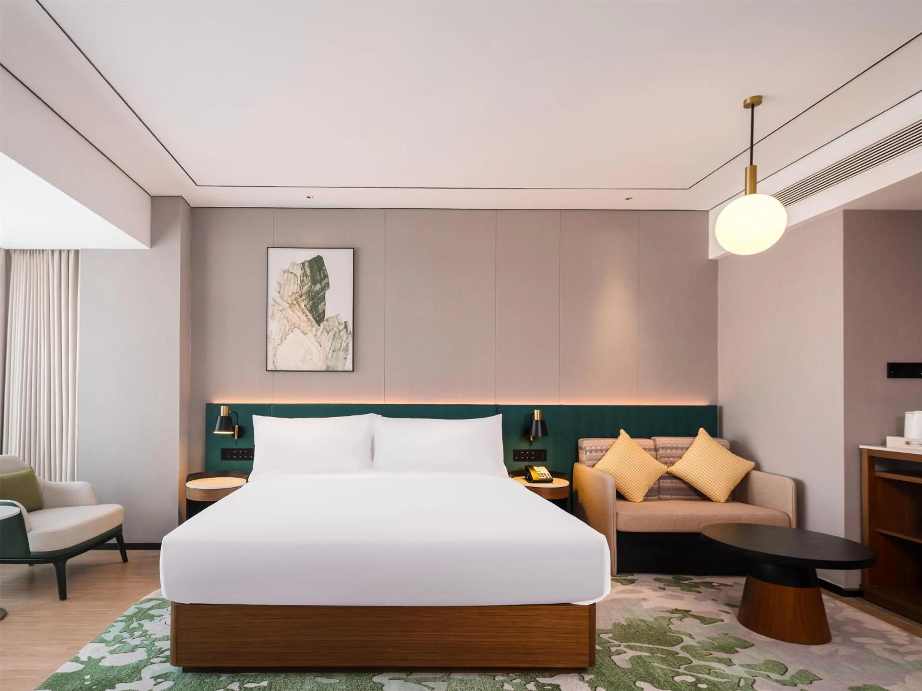 Bed in Hilton Garden Inn Taiyuan Jiefang Road