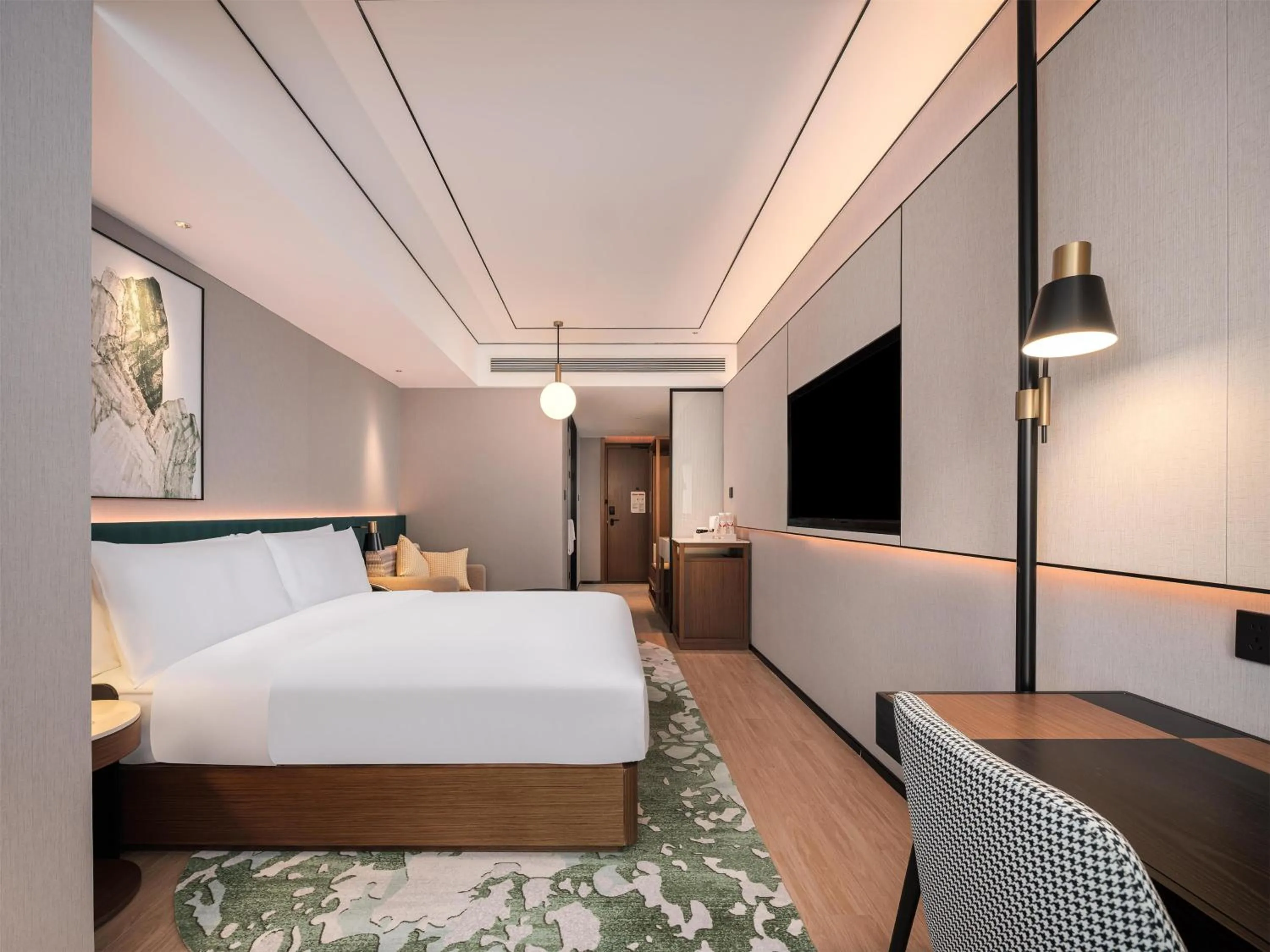 Bed in Hilton Garden Inn Taiyuan Jiefang Road