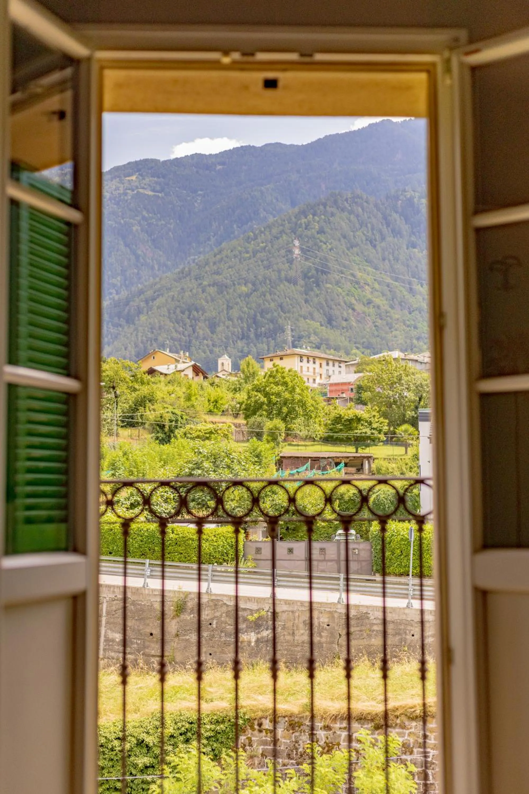 Balcony/Terrace in Hotel Ristorante Val America