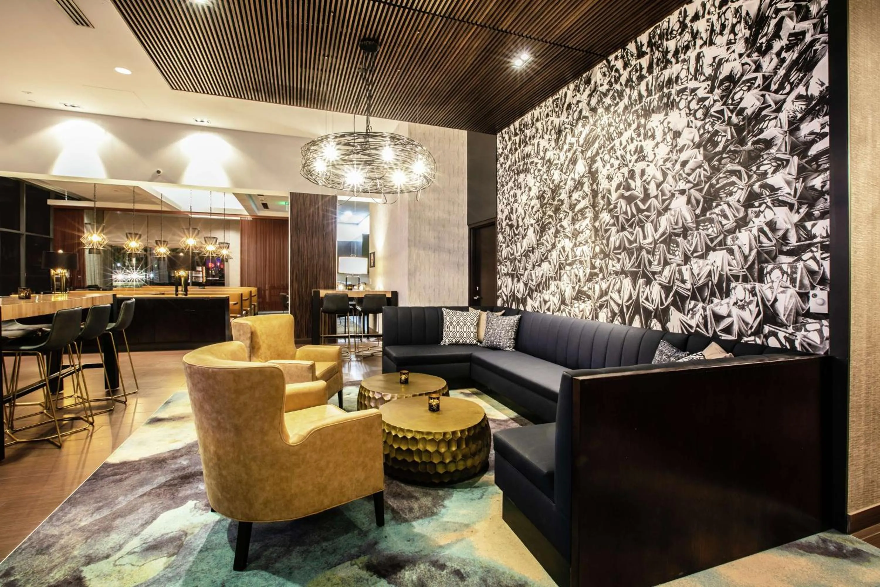 Lounge or bar in Hilton Garden Inn Seattle Downtown