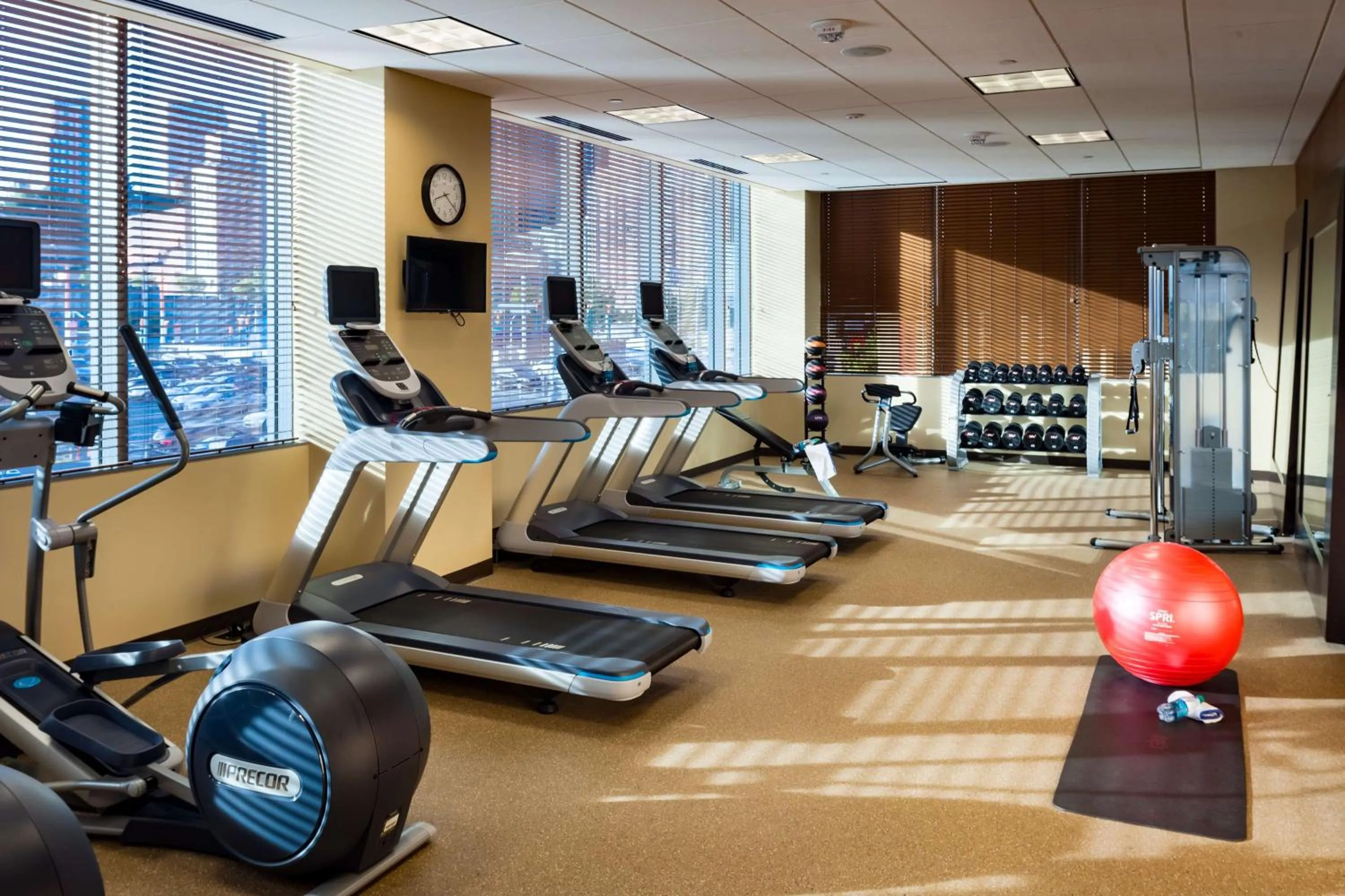 Fitness centre/facilities in Hilton Garden Inn Seattle Downtown