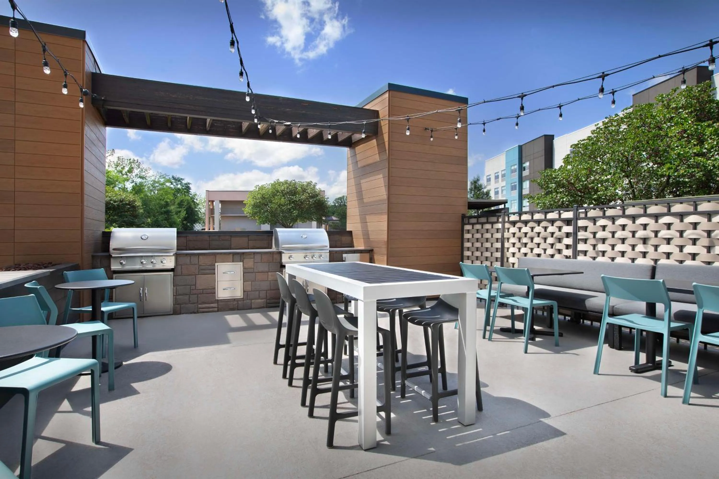 Patio in Home2 Suites by Hilton Clarksville/Ft. Campbell