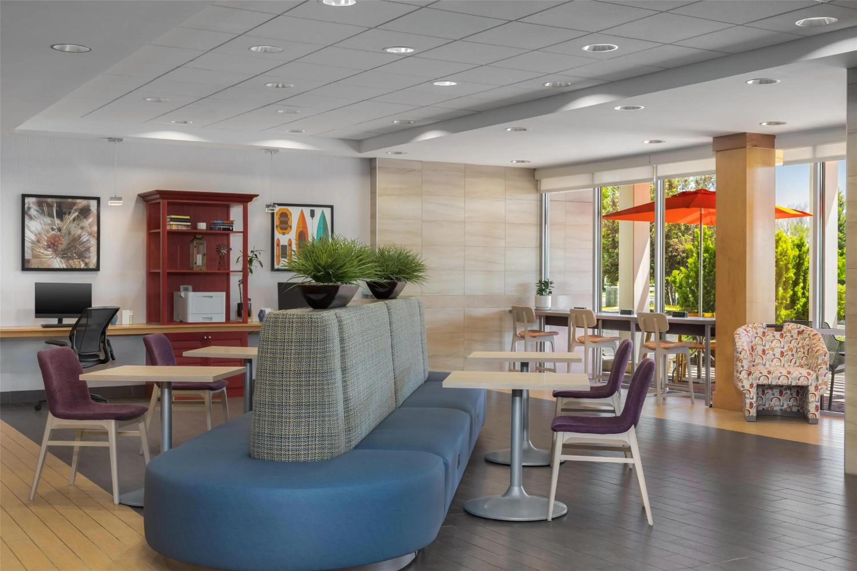 Lobby or reception in Home2 Suites by Hilton Idaho Falls