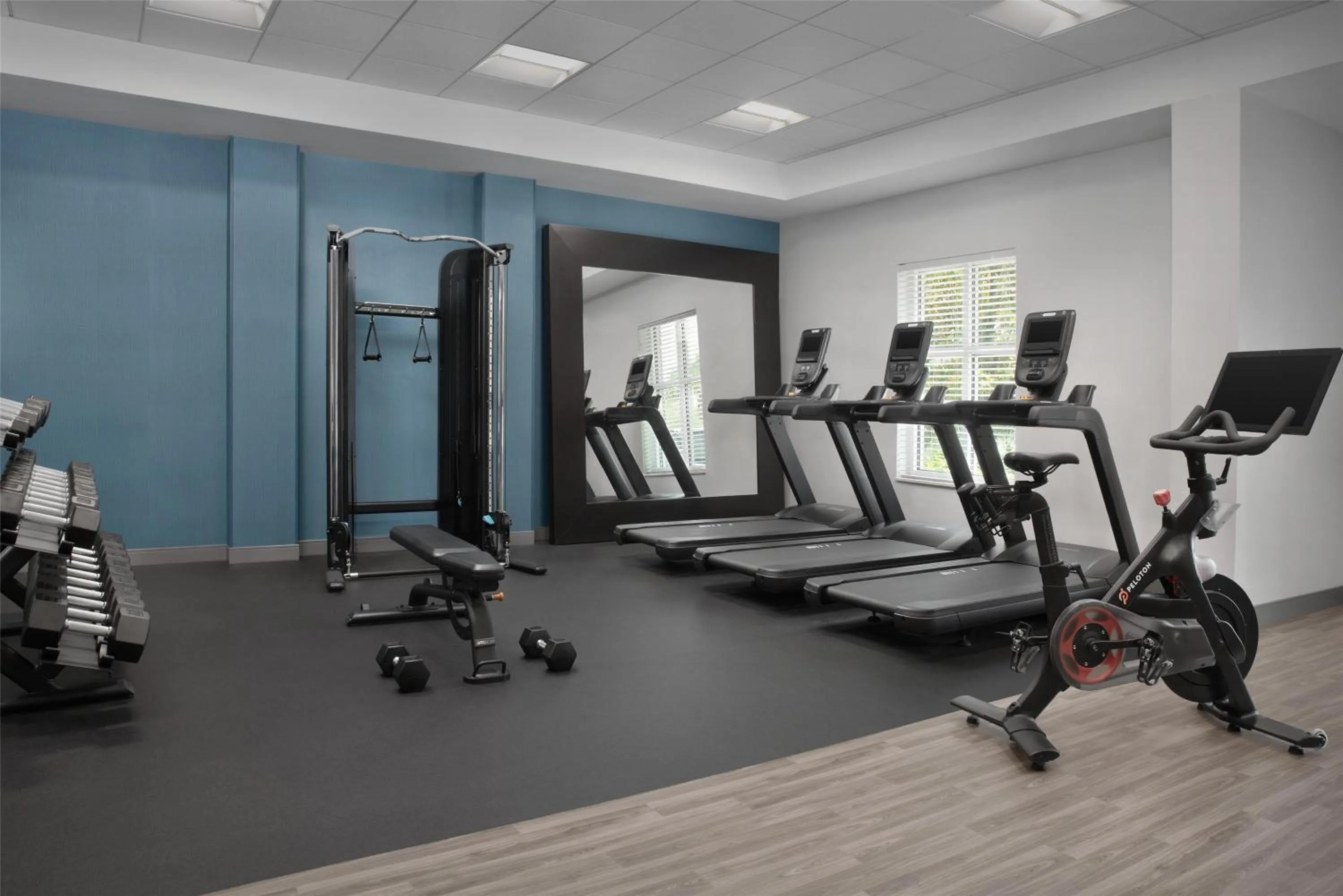Fitness centre/facilities in Hampton Inn and Suites by Hilton Vero Beach-Downtown