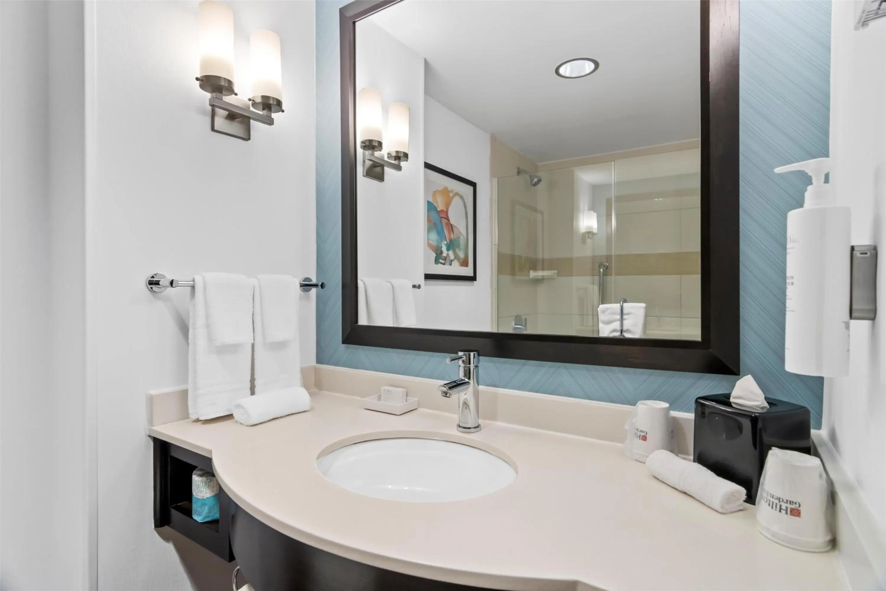 Bathroom in Hilton Garden Inn Chicago Downtown Riverwalk