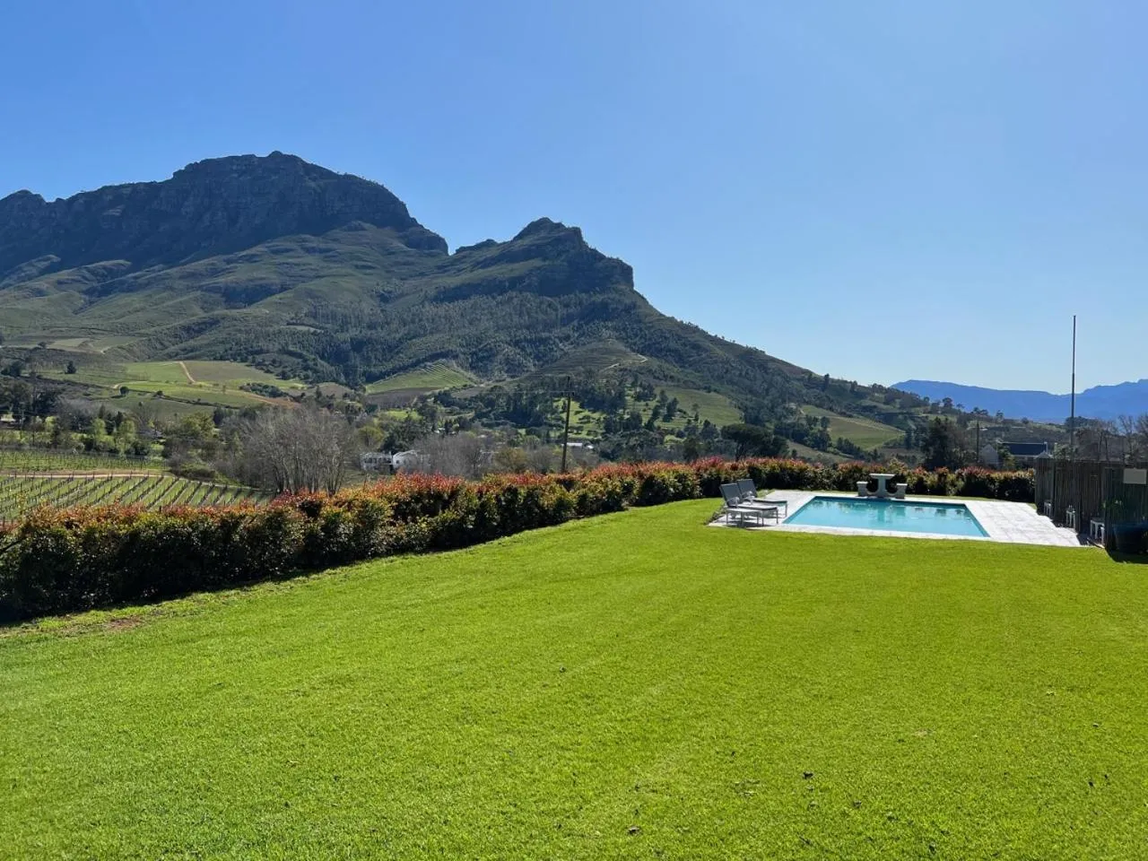View (from property/room) in Le Pommier Wine Estate