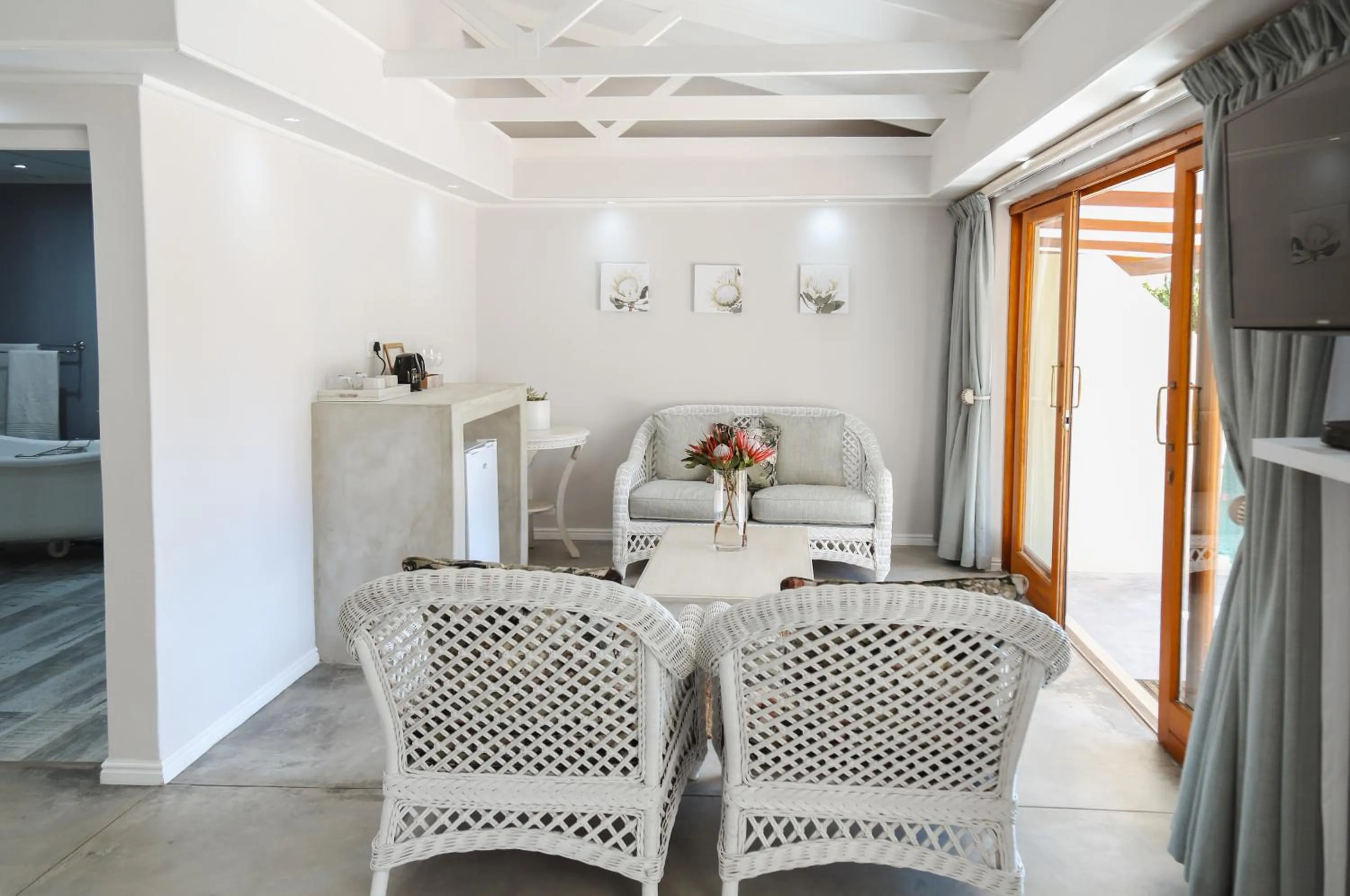 Living room in Le Pommier Wine Estate