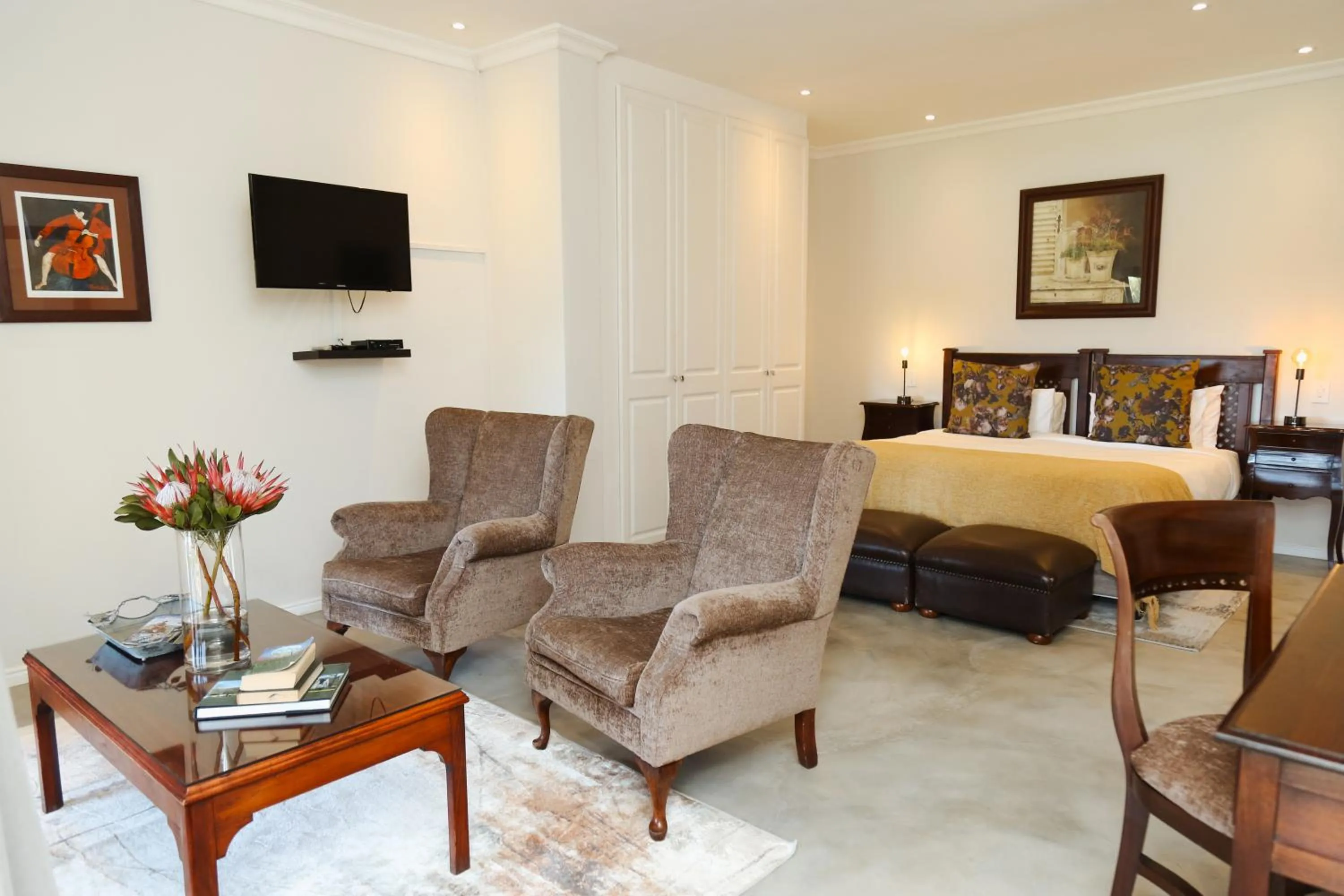 Bed in Le Pommier Wine Estate