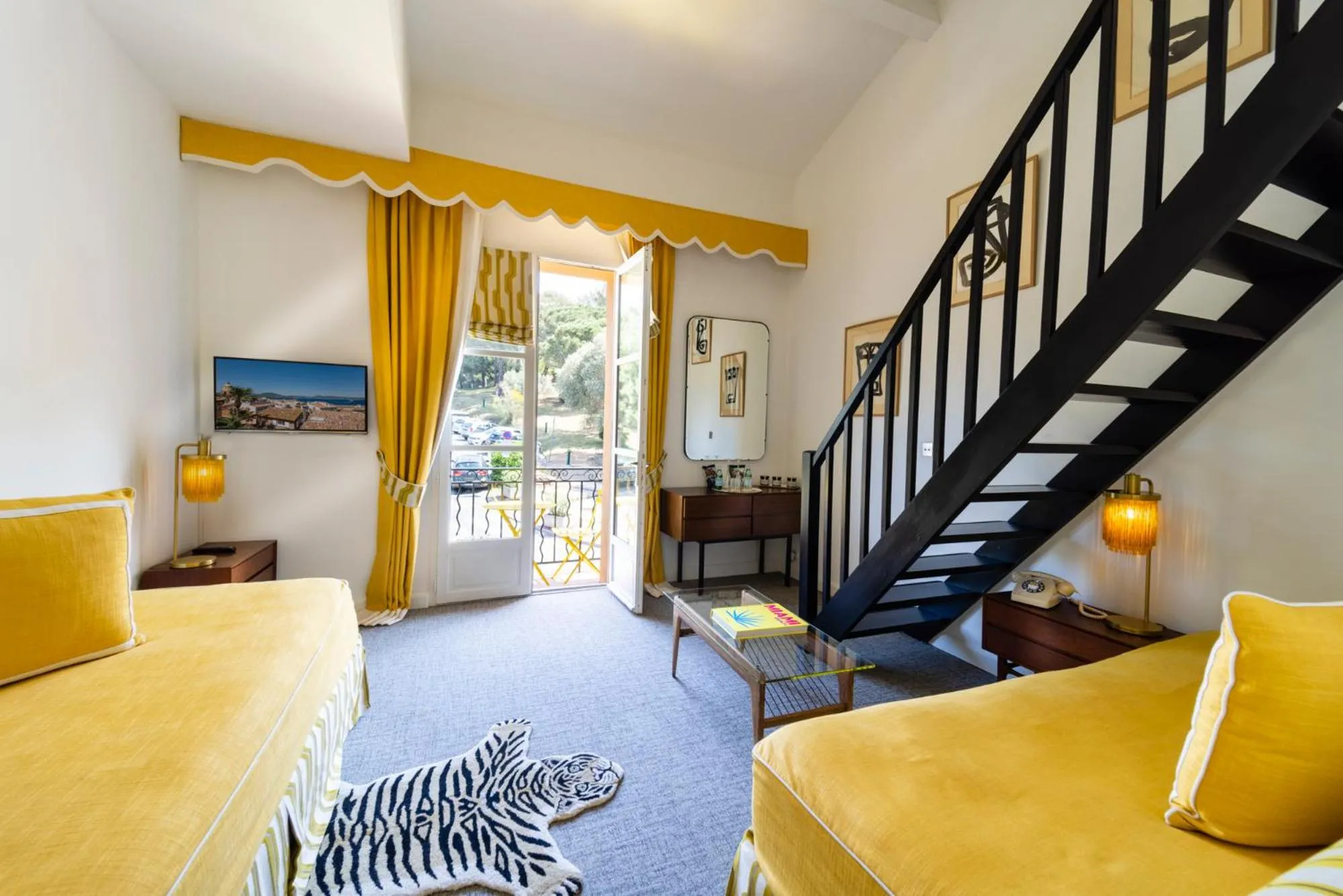 Living room in Hôtel Le Y