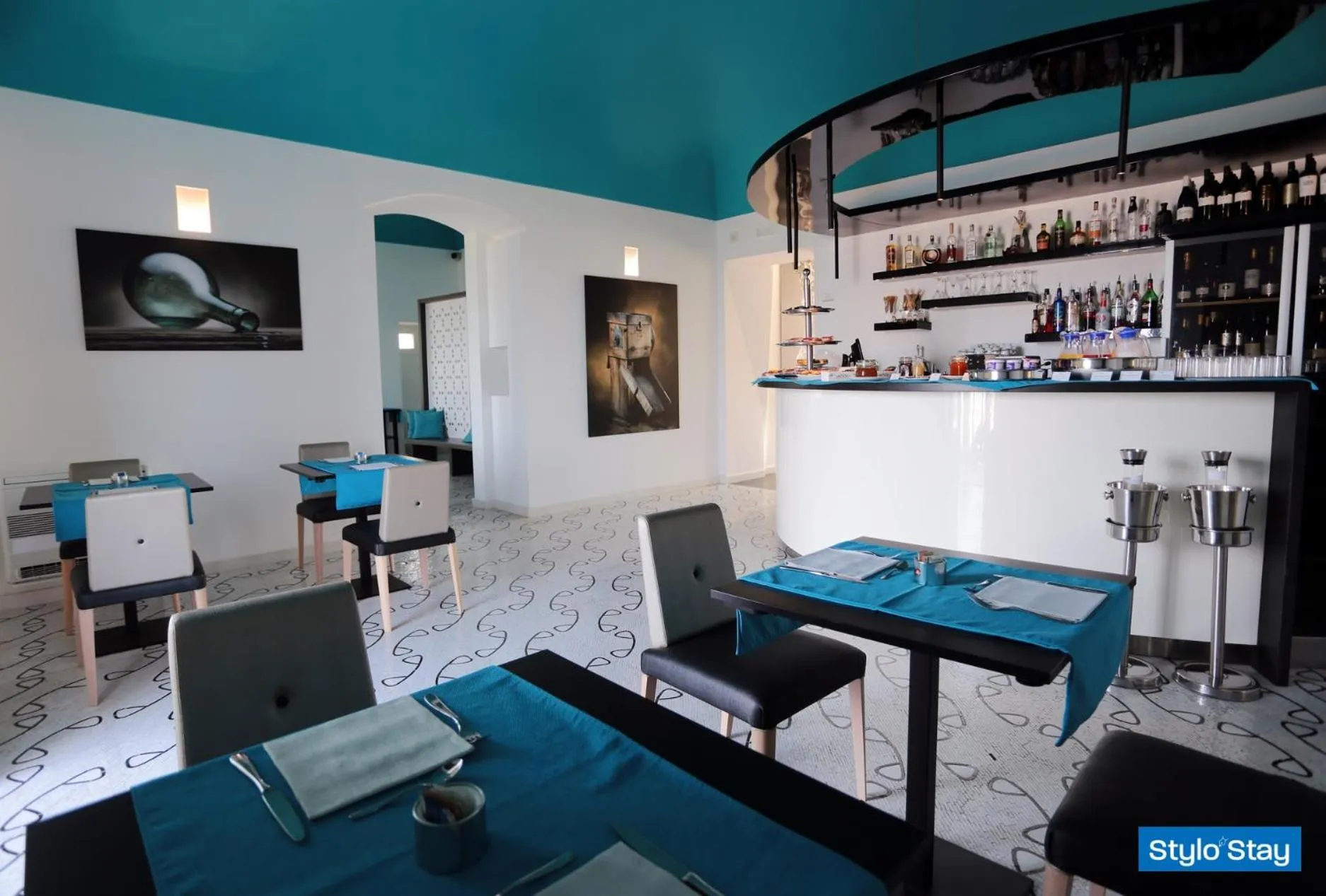 Lounge or bar in Zafran Boutique Hotel