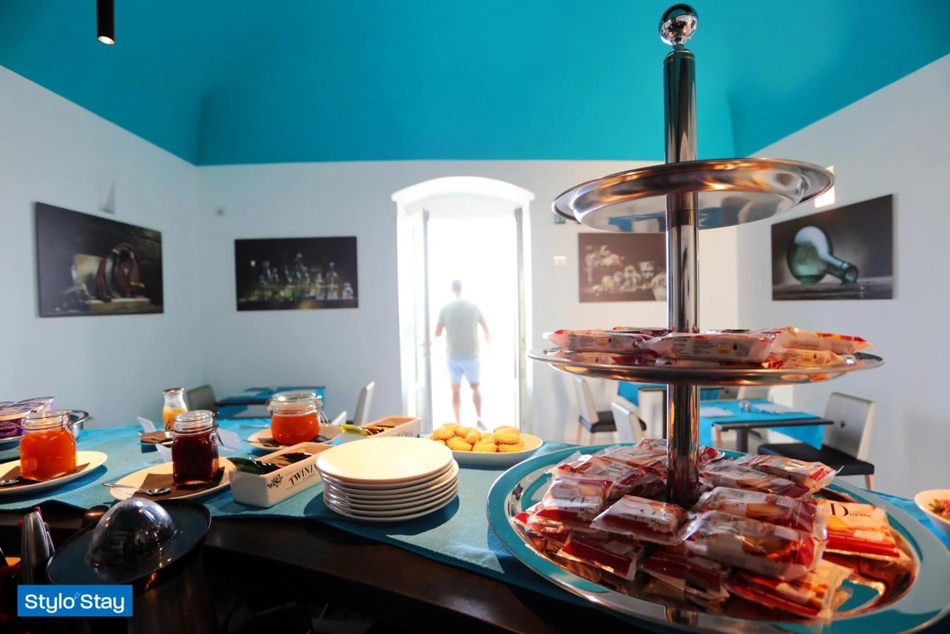 Buffet breakfast in Zafran Boutique Hotel