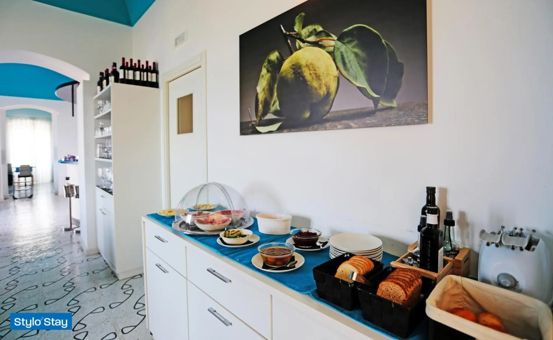 Buffet breakfast in Zafran Boutique Hotel