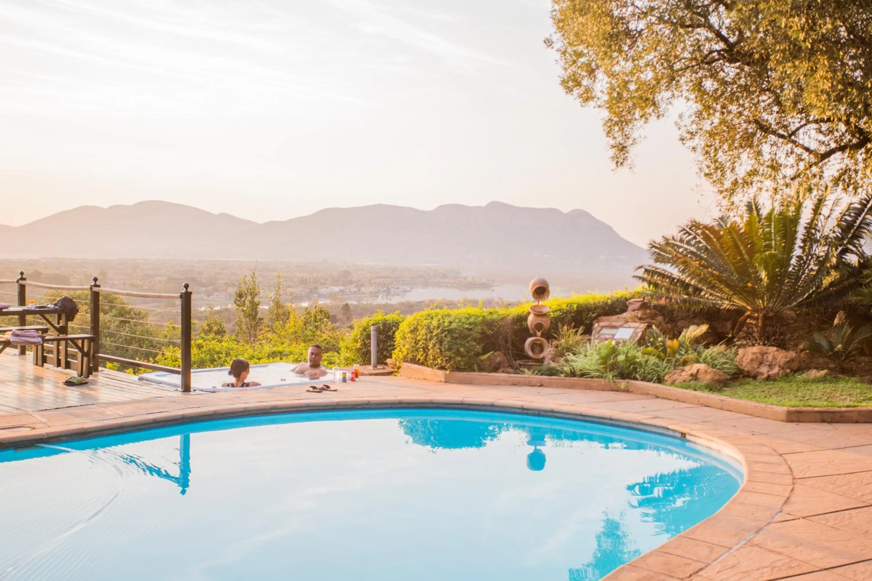 Natural landscape in La Montagne Guest Lodge