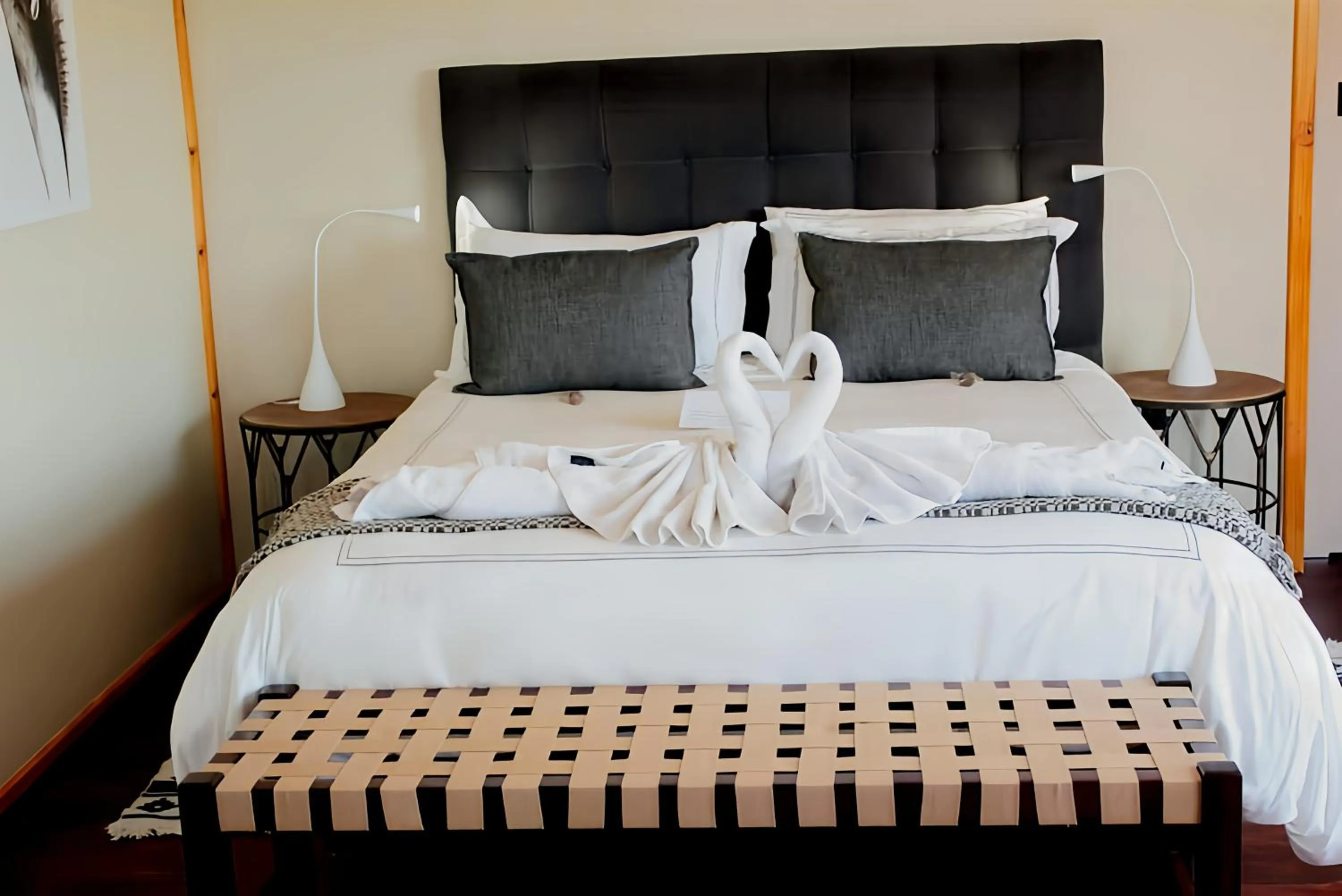 Bed in La Montagne Guest Lodge