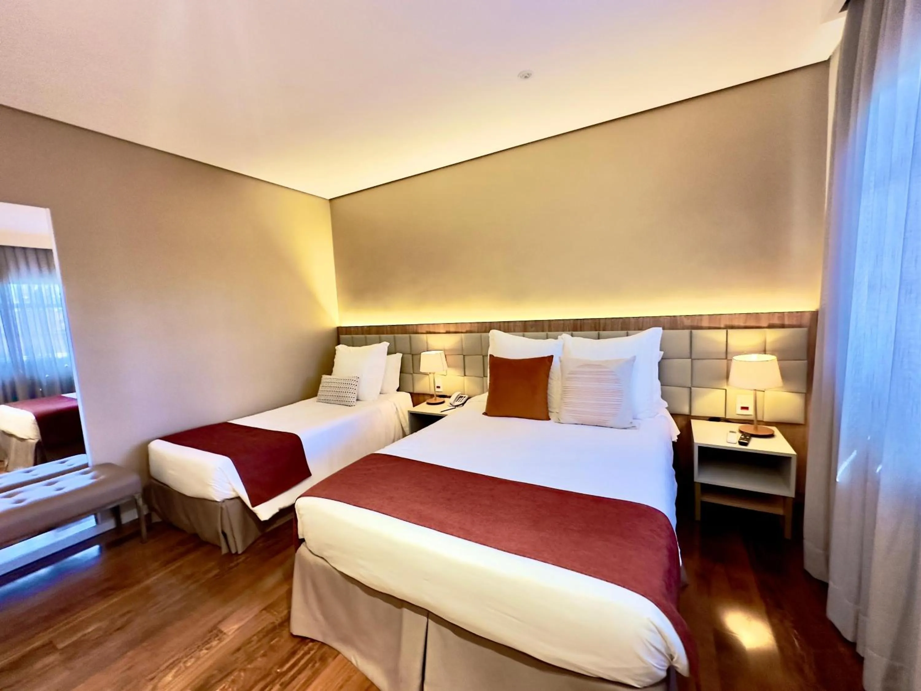 Photo of the whole room, Bed in Sanma Hotel