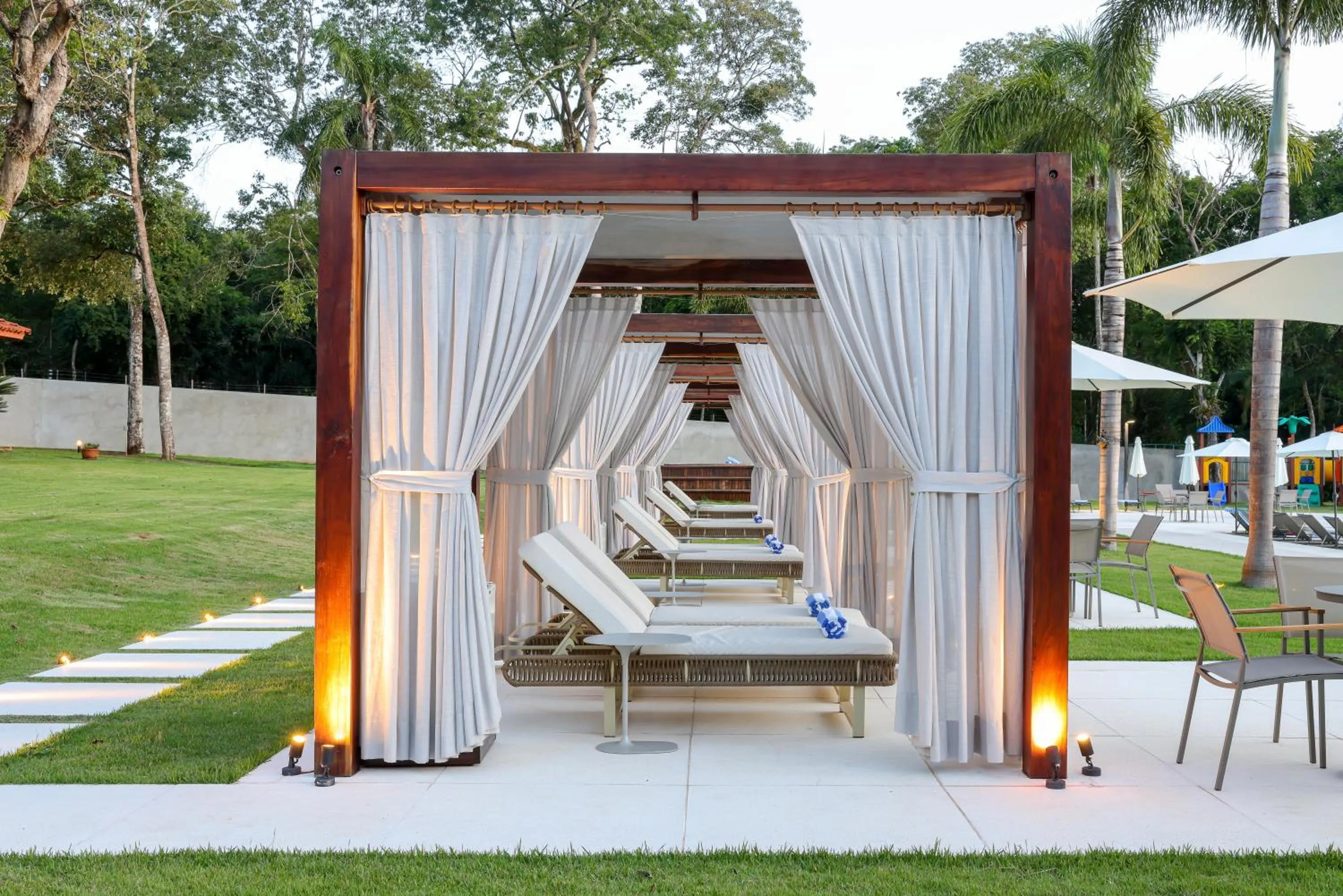 Swimming pool in Sanma Hotel