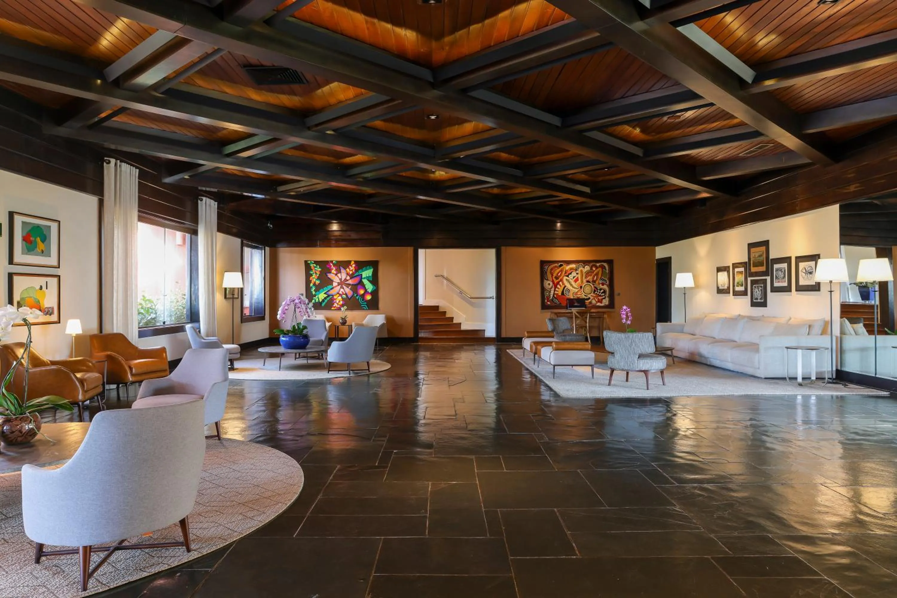 Lobby or reception in Sanma Hotel