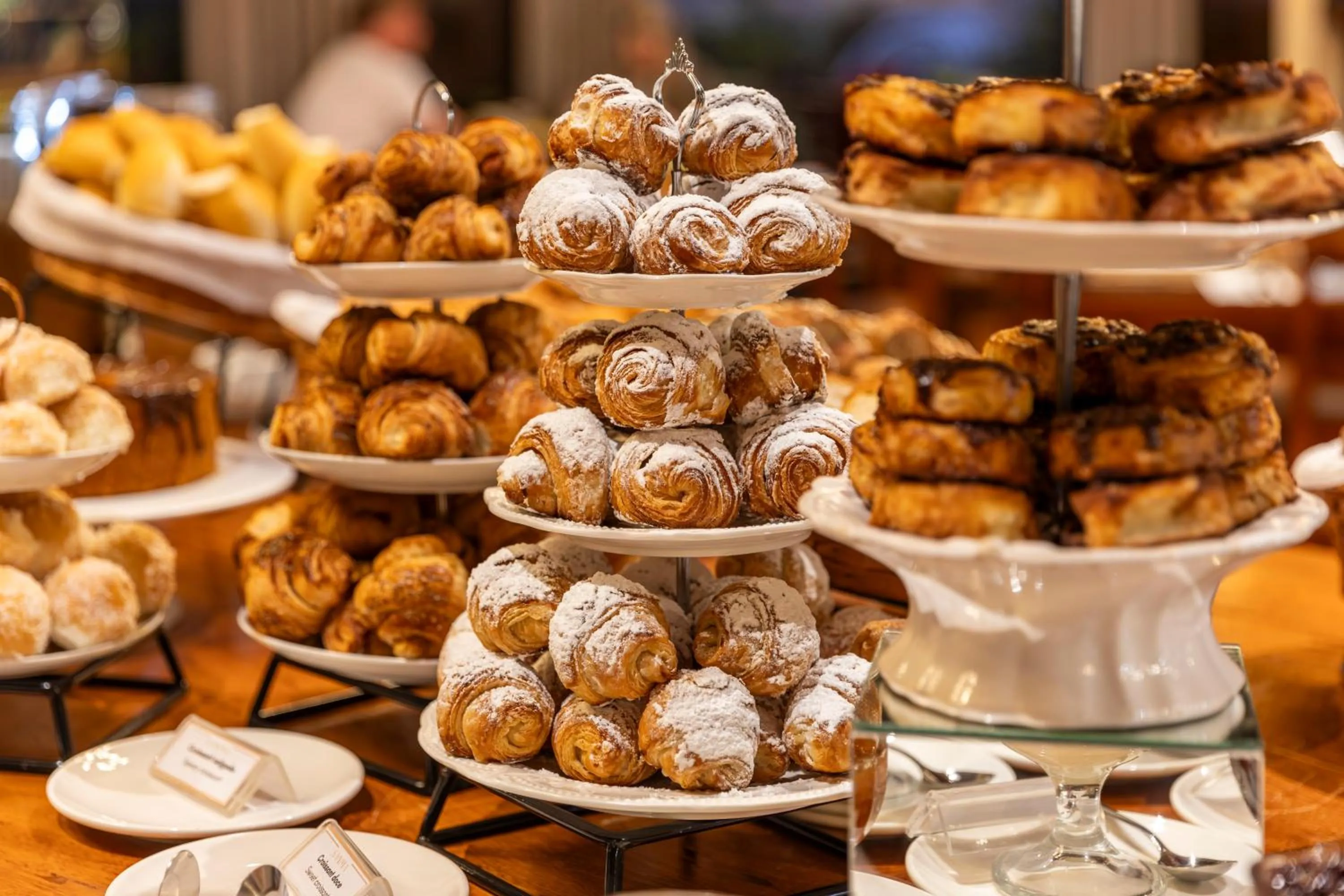 Buffet breakfast in Sanma Hotel