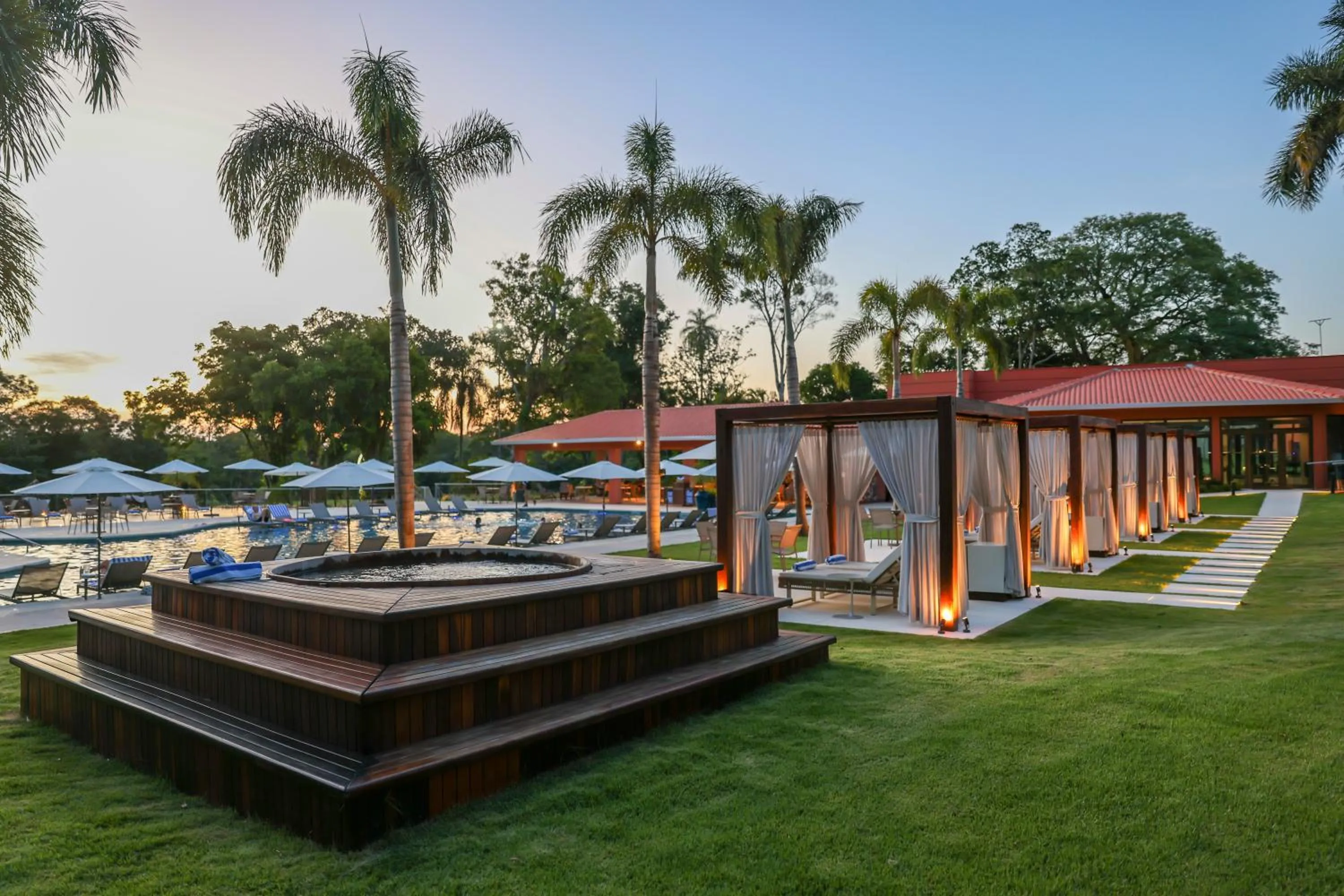 Swimming pool in Sanma Hotel