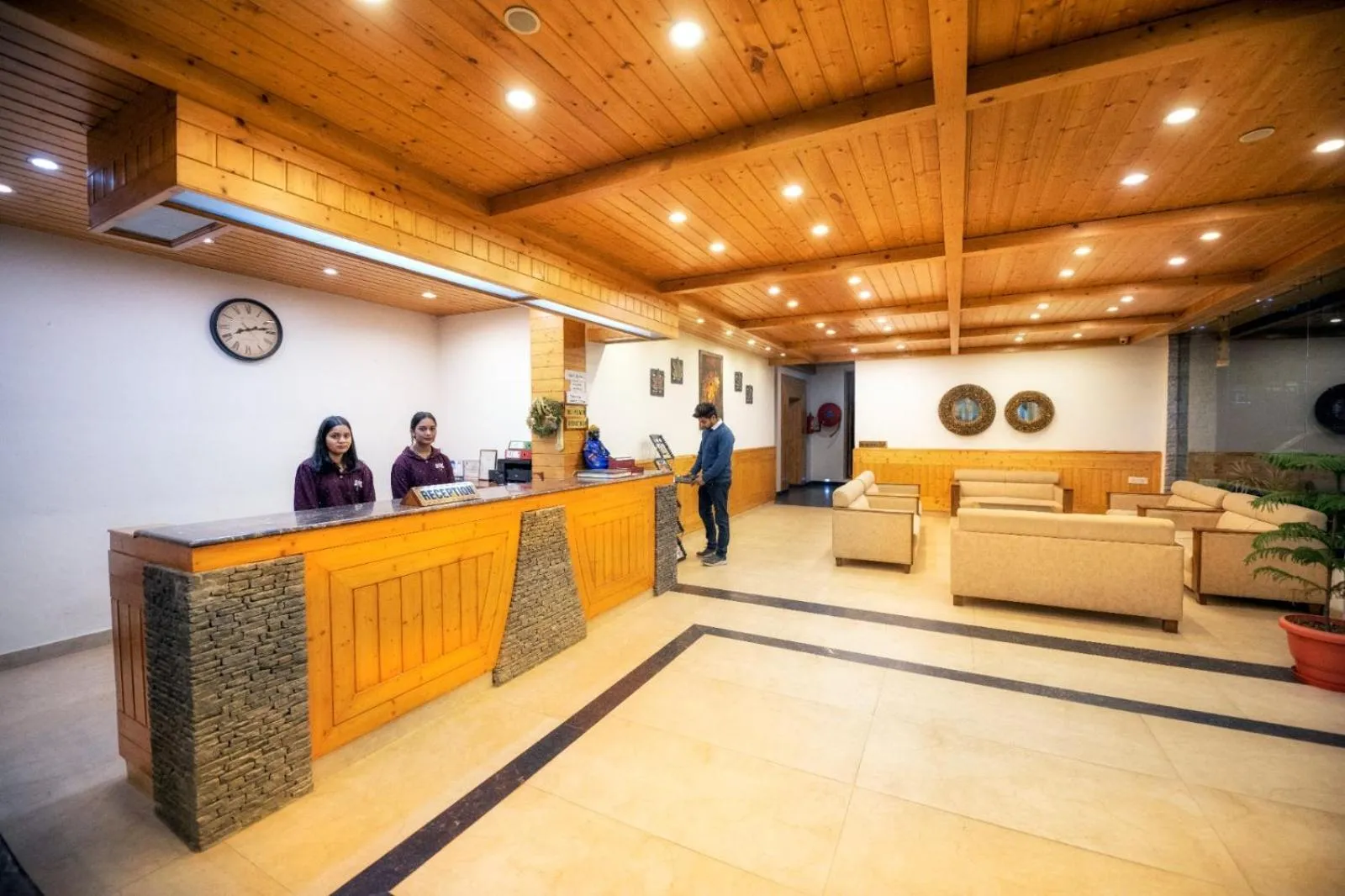 Lobby or reception in Azure Chandertal Regency Hotel And Spa