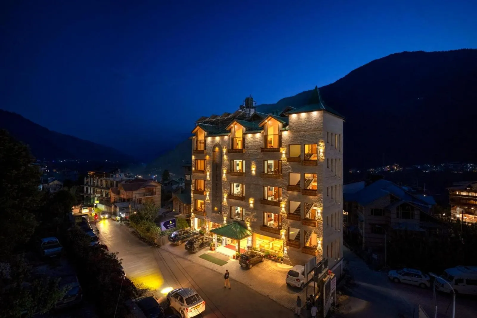 Property building in Azure Chandertal Regency Hotel And Spa