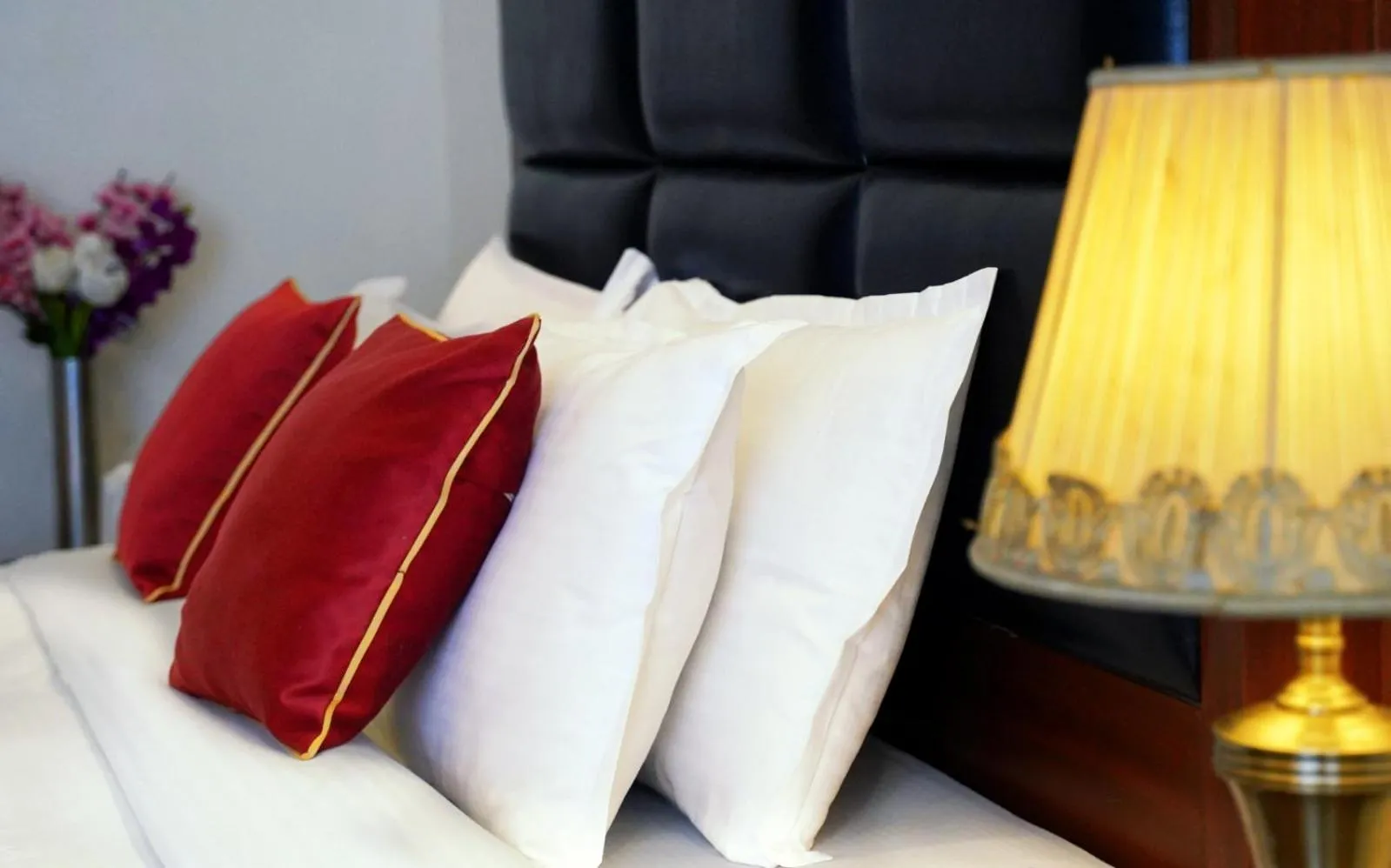 Bed in Azure Chandertal Regency Hotel And Spa