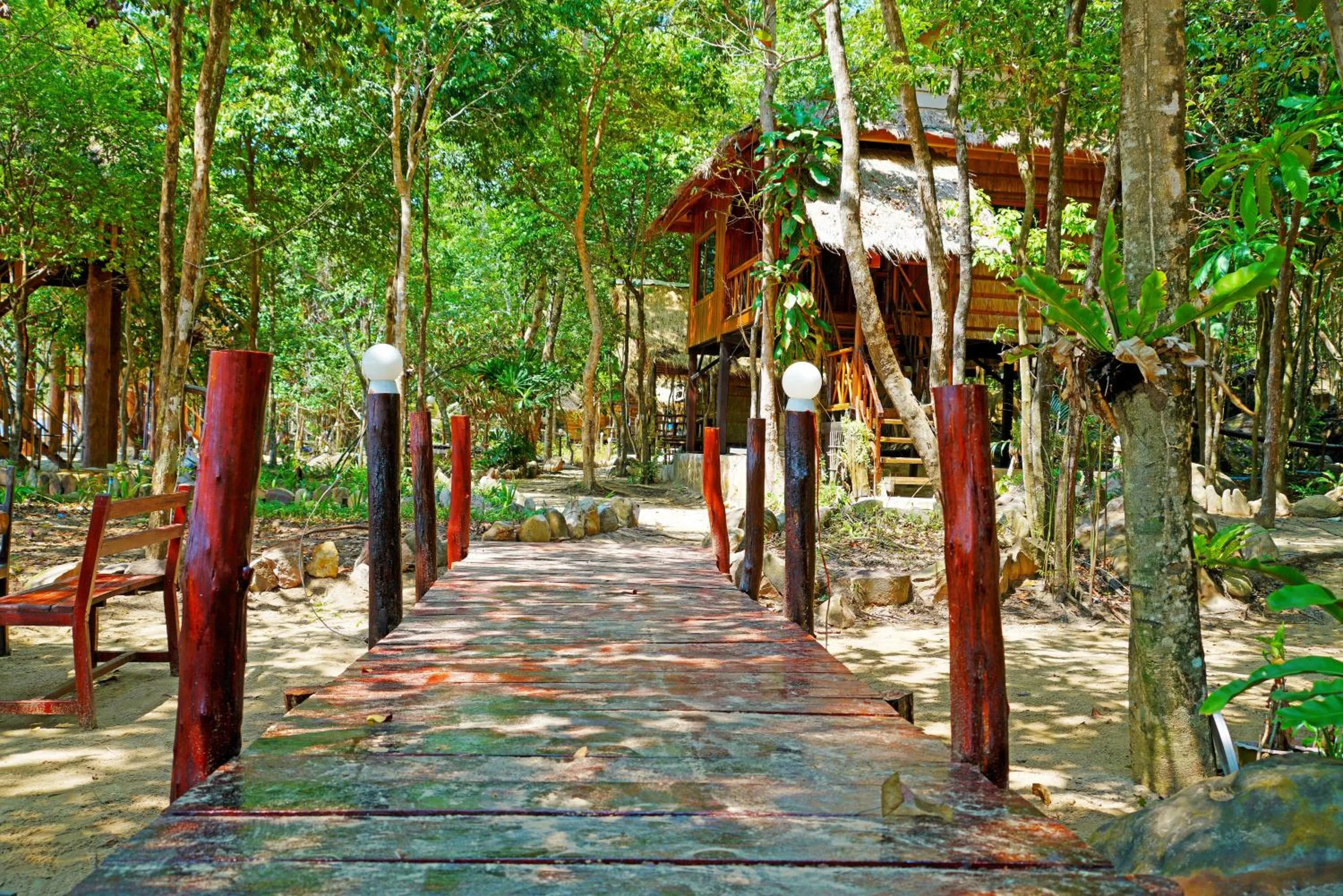 Property building in Tree House Bungalows