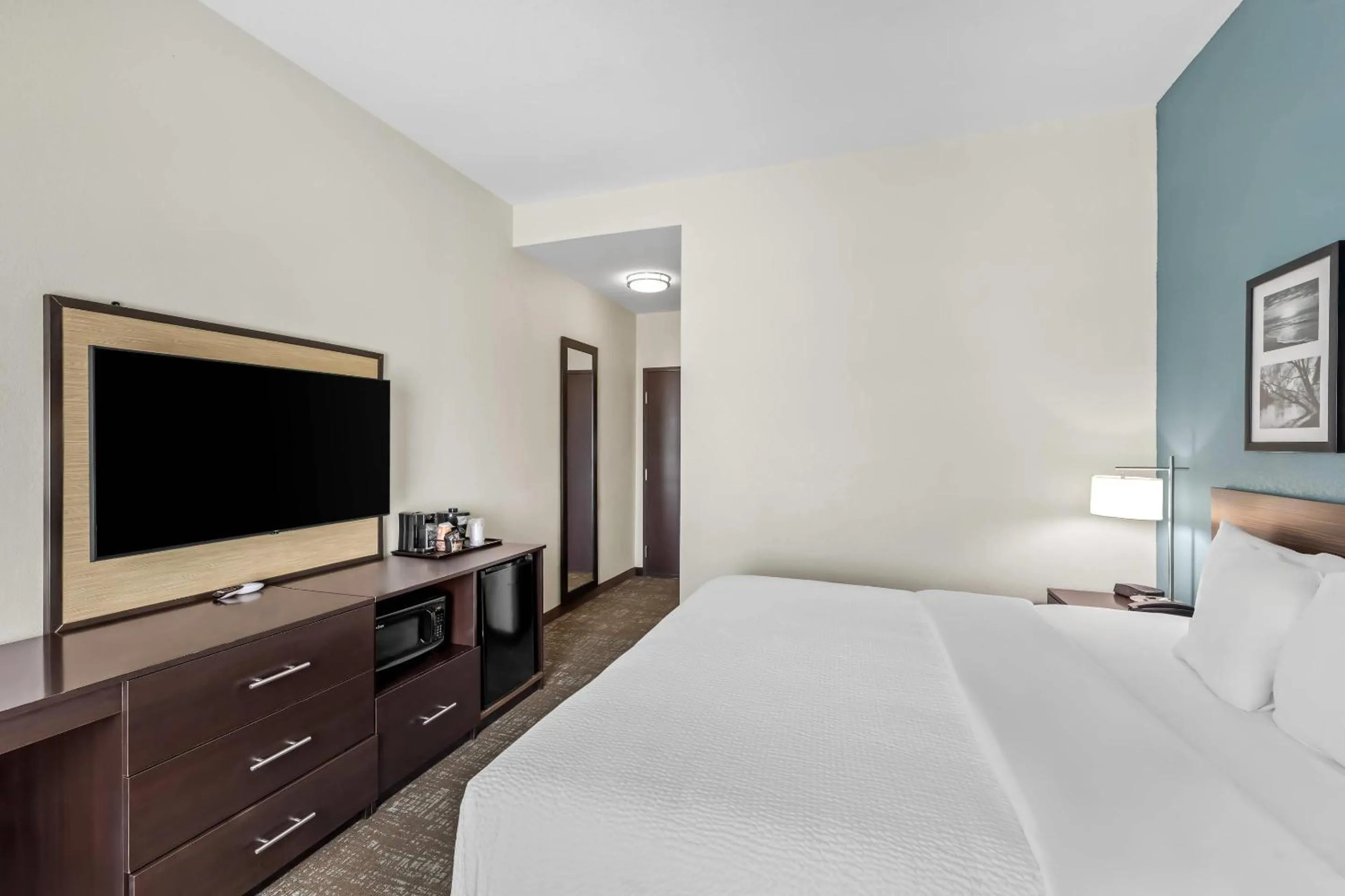 Bedroom, Bed in Sleep Inn Lufkin