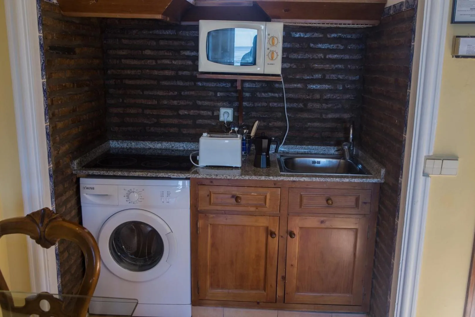 Kitchen or kitchenette in Estudios Turísticos Bahia Sur