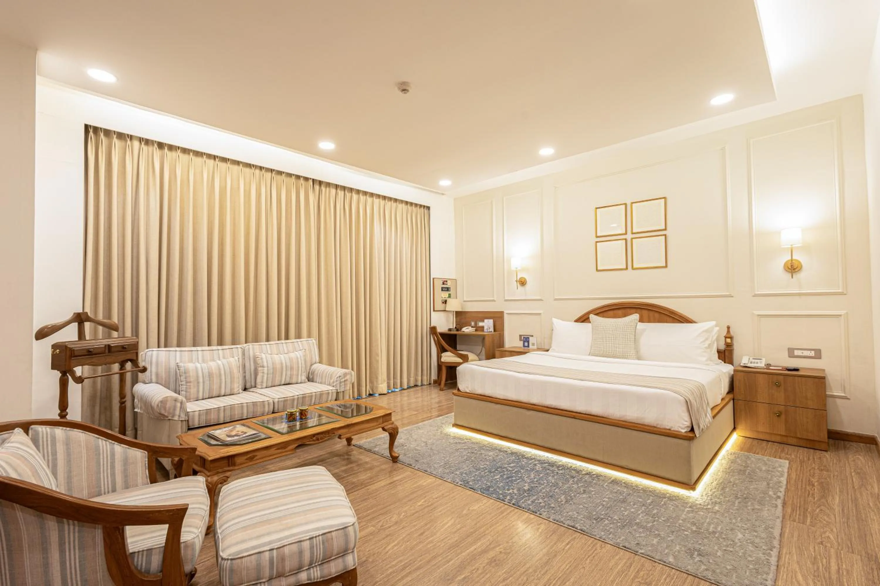 Bed in The BellaVista Hotel Chandigarh Panchkula