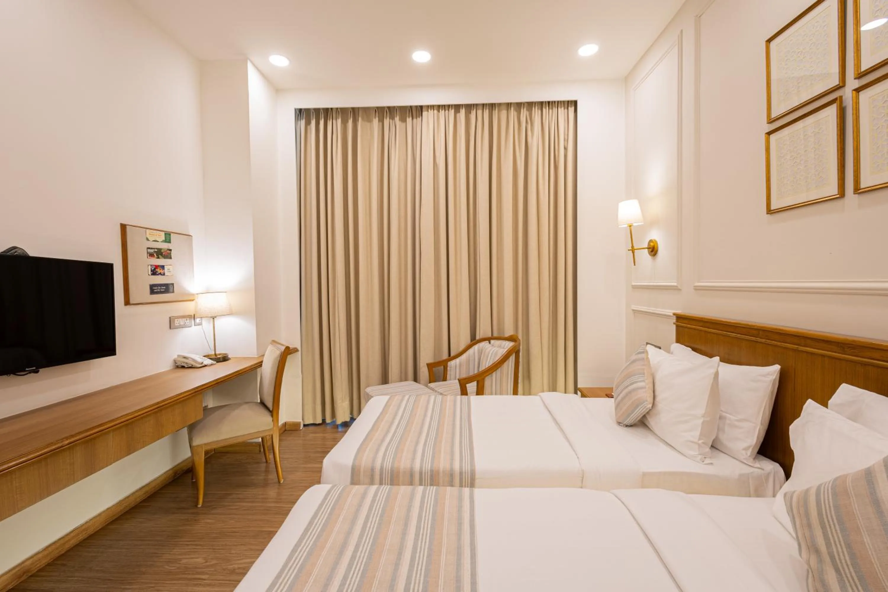 Bed in The BellaVista Hotel Chandigarh Panchkula