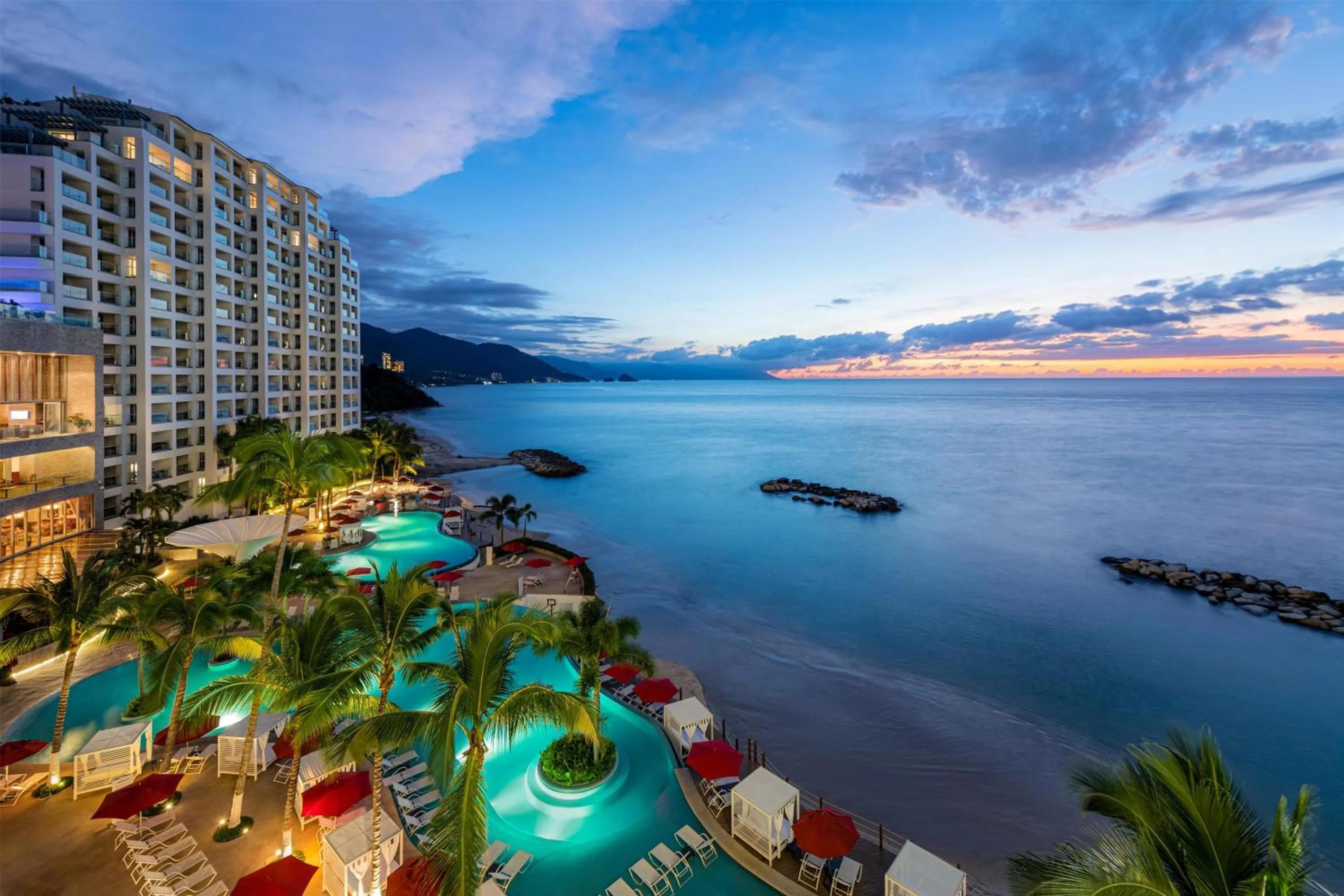 Property building in Hilton Vallarta Riviera All-Inclusive Resort,Puerto Vallarta