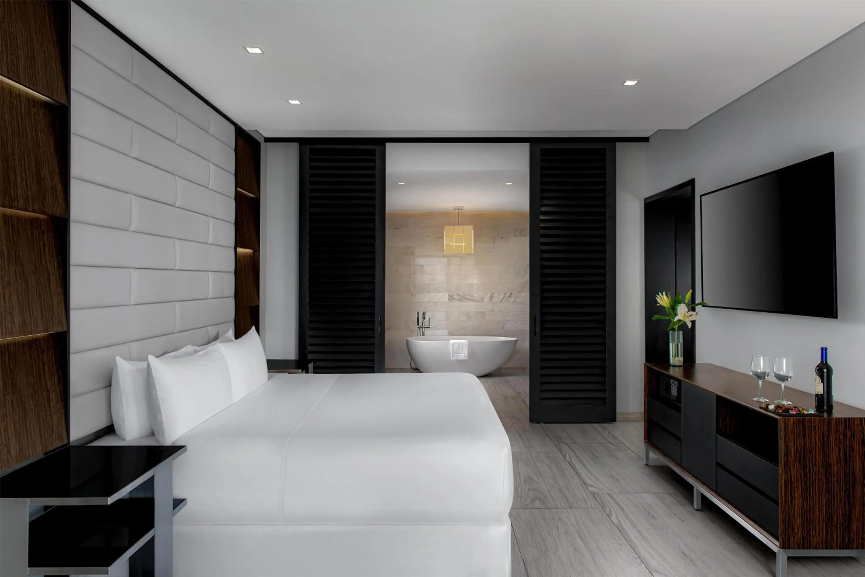 Bed in Hilton Vallarta Riviera All-Inclusive Resort,Puerto Vallarta