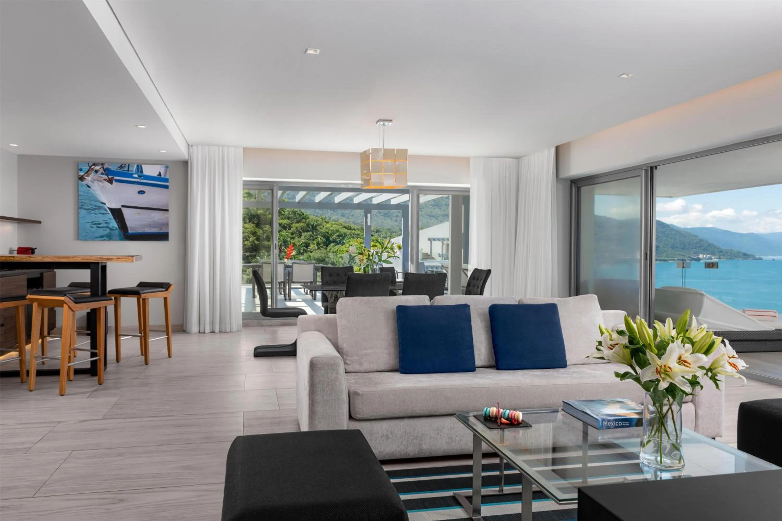 Living room in Hilton Vallarta Riviera All-Inclusive Resort,Puerto Vallarta