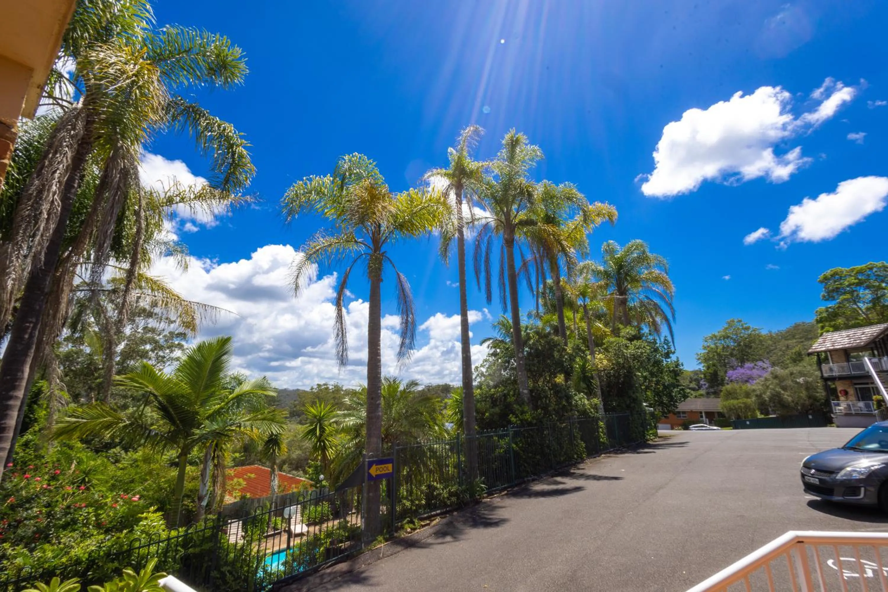 Natural landscape in Gosford Inn Motel