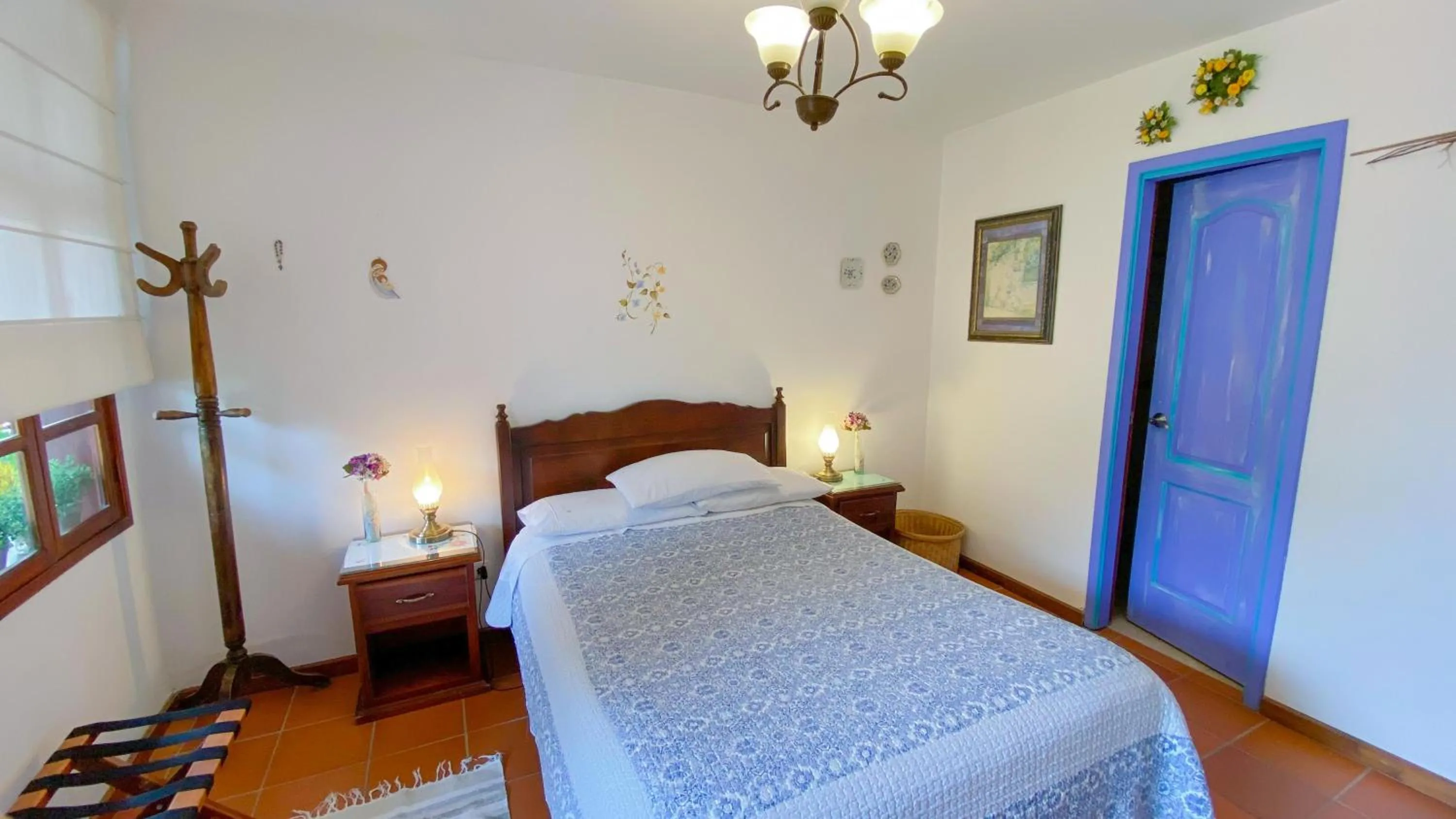 Bed in Sakti Hostal B&B