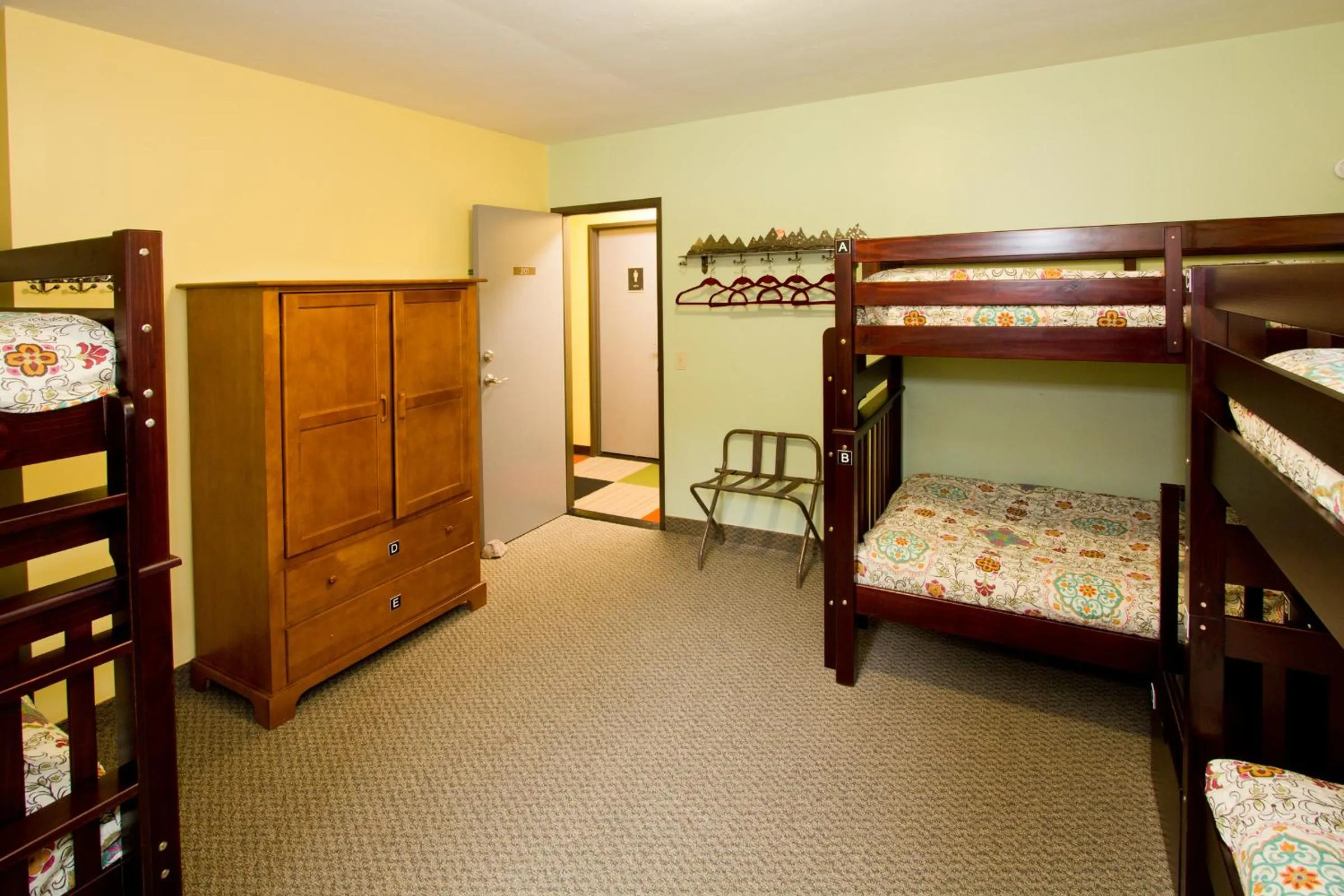 Bedroom, Bed in Moderne Hostel