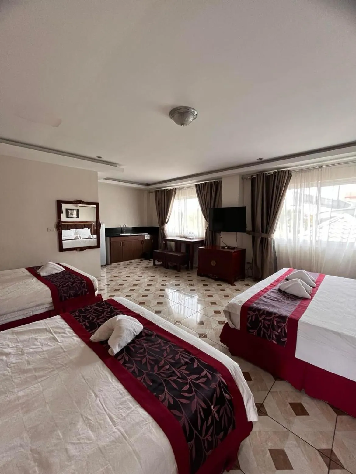 Bedroom, Bed in Marand Family Resort