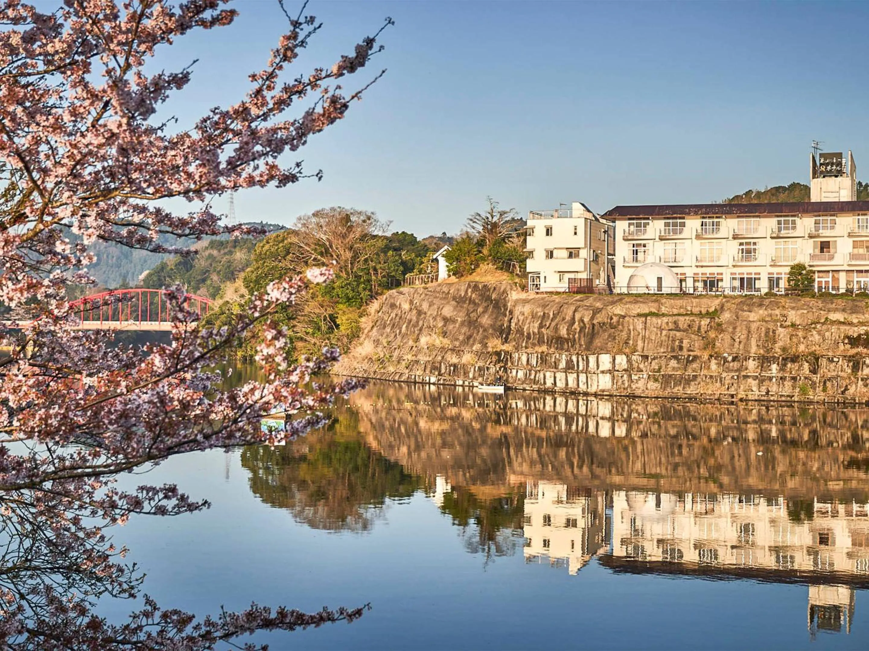 Property building in Kameyama Onsen Hotel