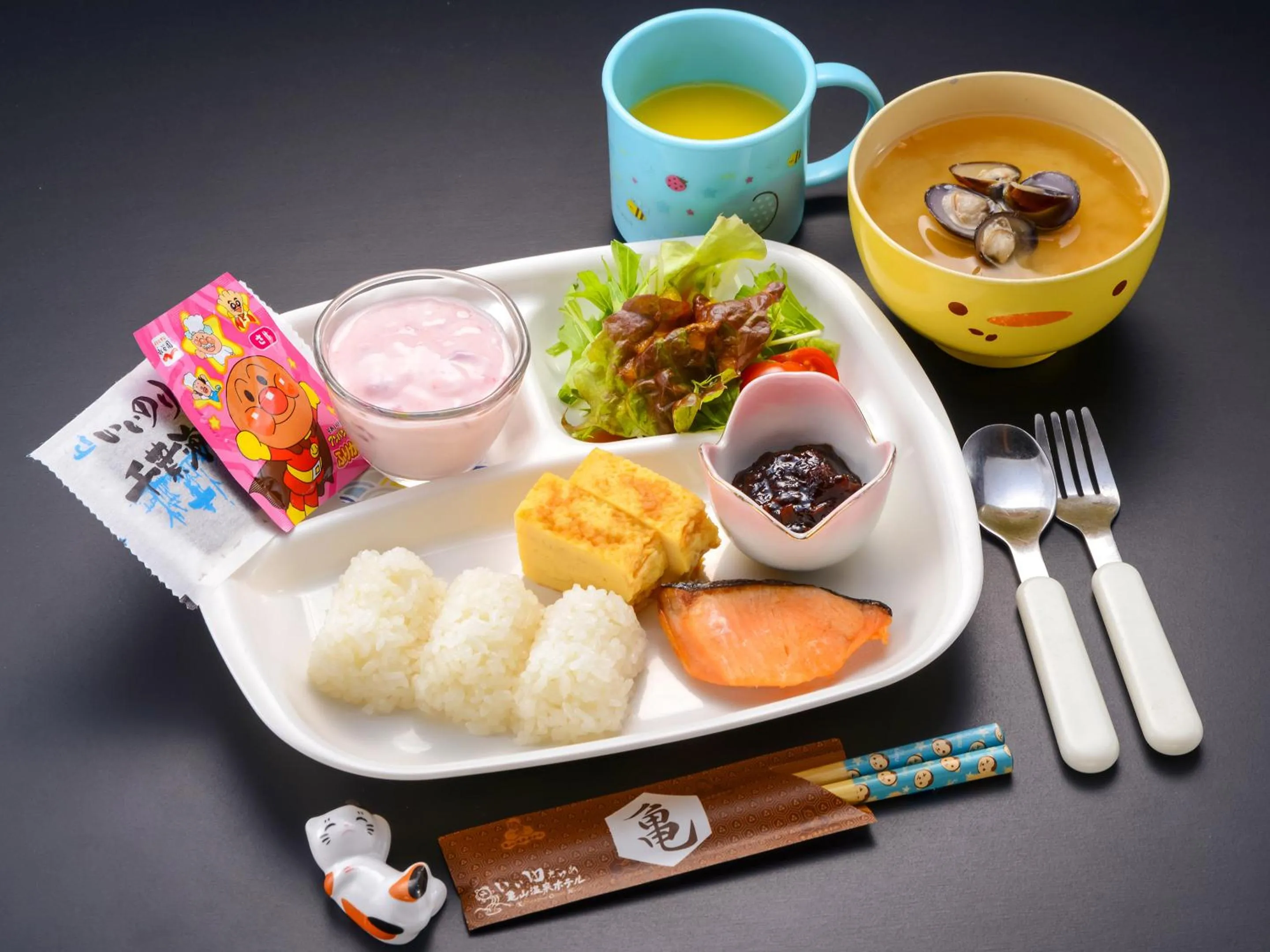 Food in Kameyama Onsen Hotel