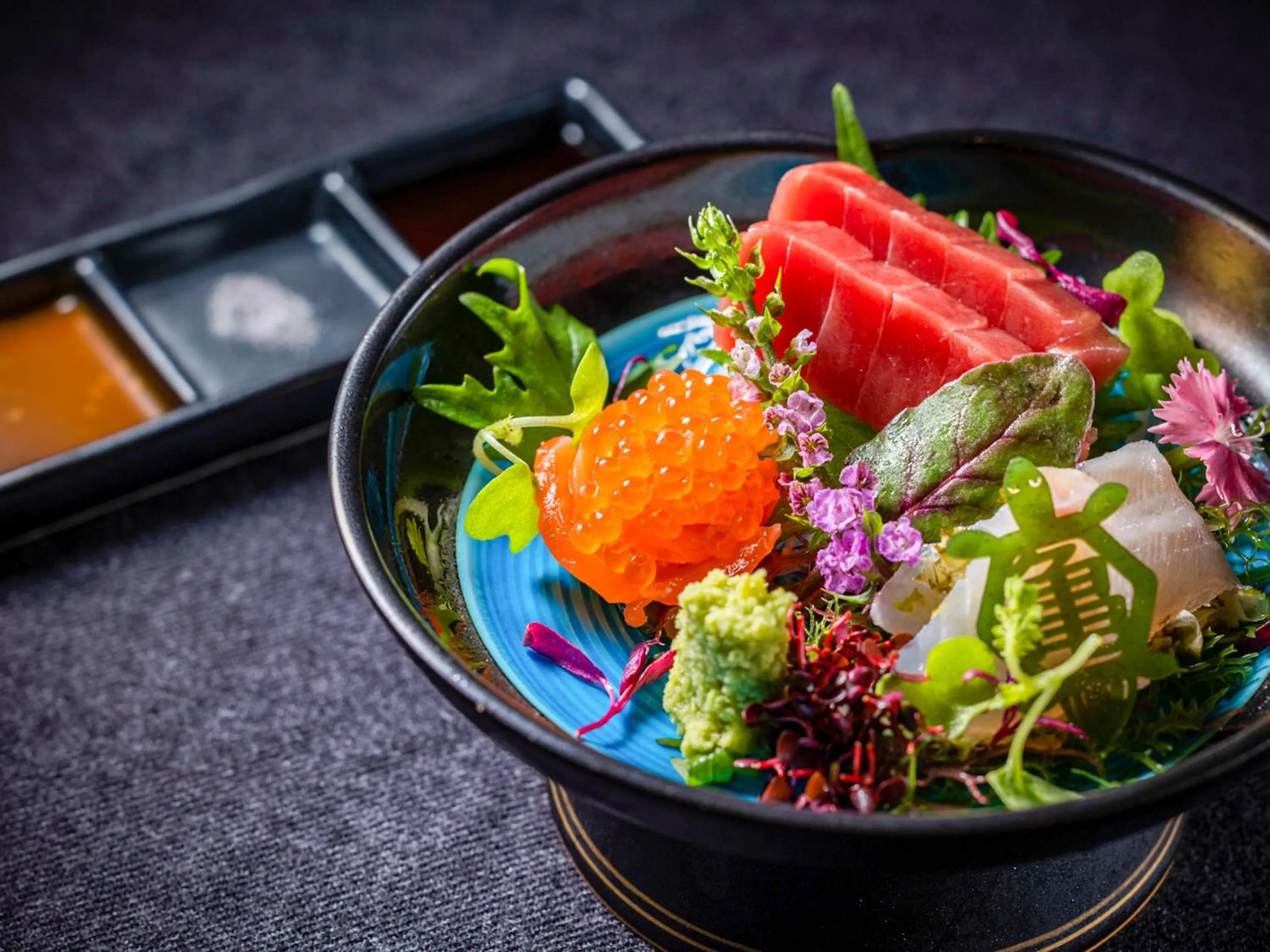 Dinner in Kameyama Onsen Hotel