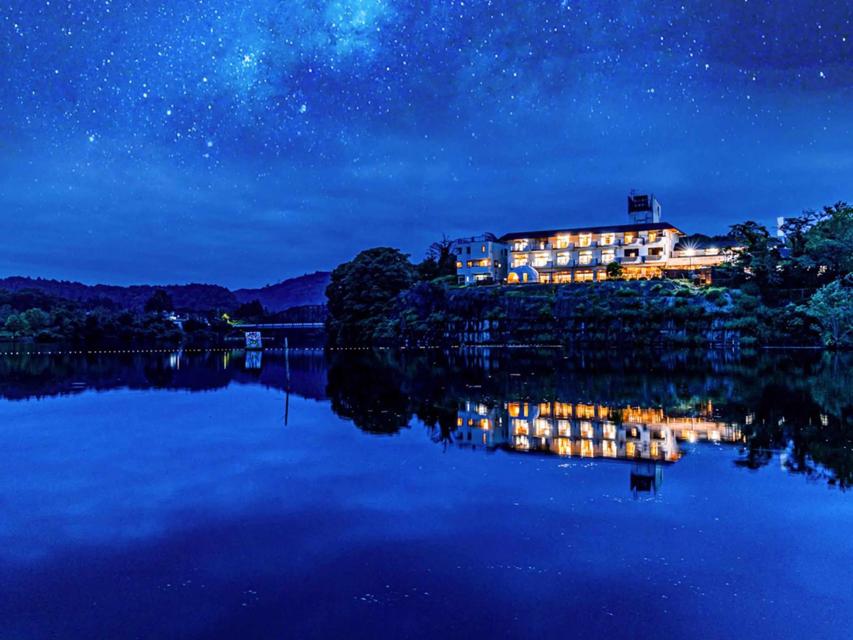 Property building in Kameyama Onsen Hotel